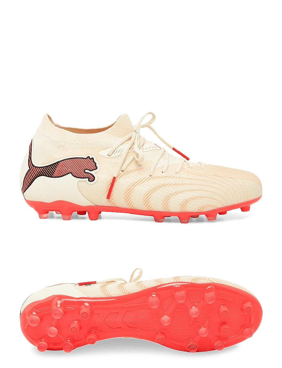 PUMA - FUTURE 9 MATCH MG - sugared almond-puma white-ultra red-puma black - 0