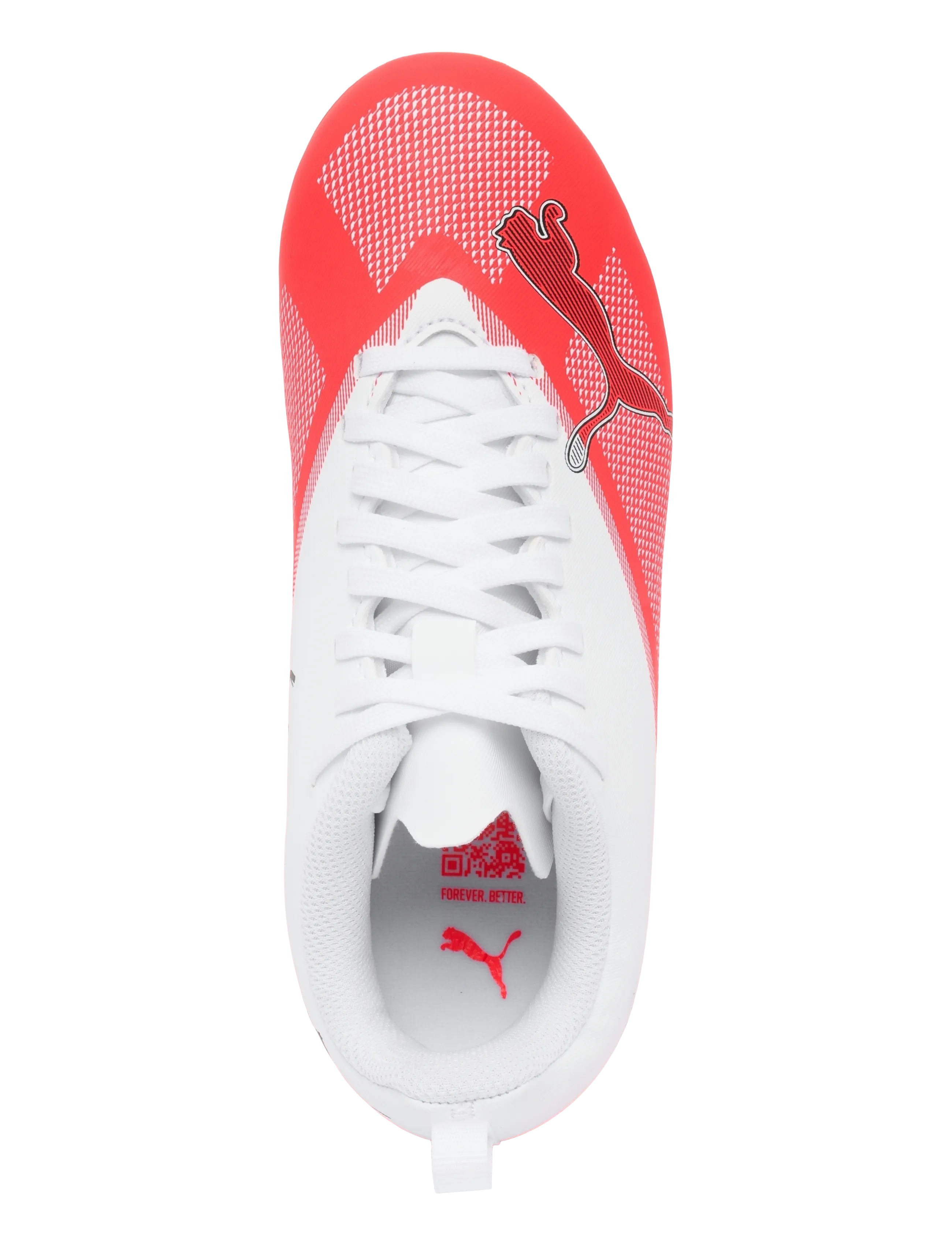 PUMA - ULTRA 7 PLAY FG/AG Jr - tøj - ultra red-puma black-puma white - 3