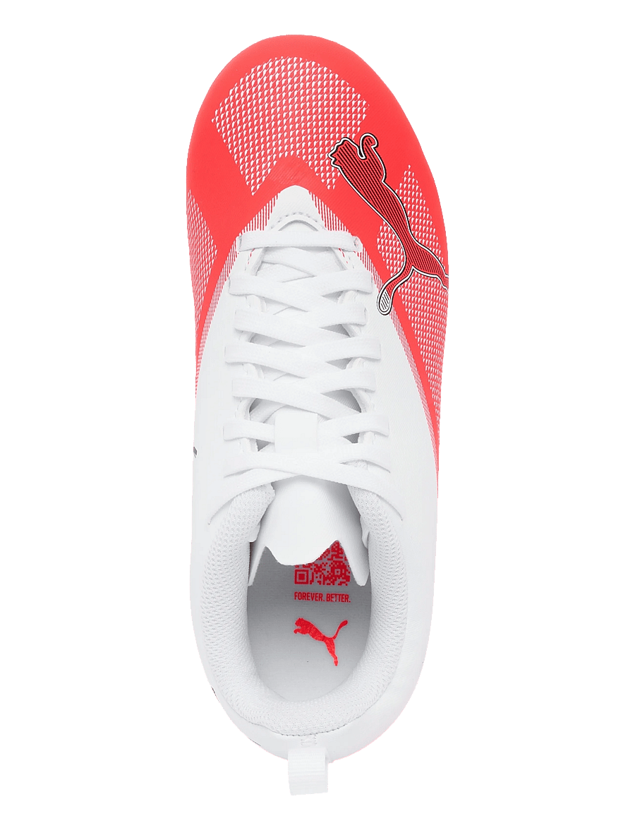 PUMA - ULTRA 7 PLAY FG/AG Jr - tøj - ultra red-puma black-puma white - 3