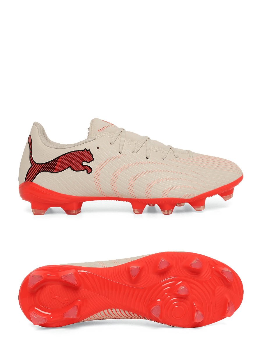 PUMA - FUTURE 9 PLAY FG/AG - sugared almond-puma white-ultra red-puma black - 0
