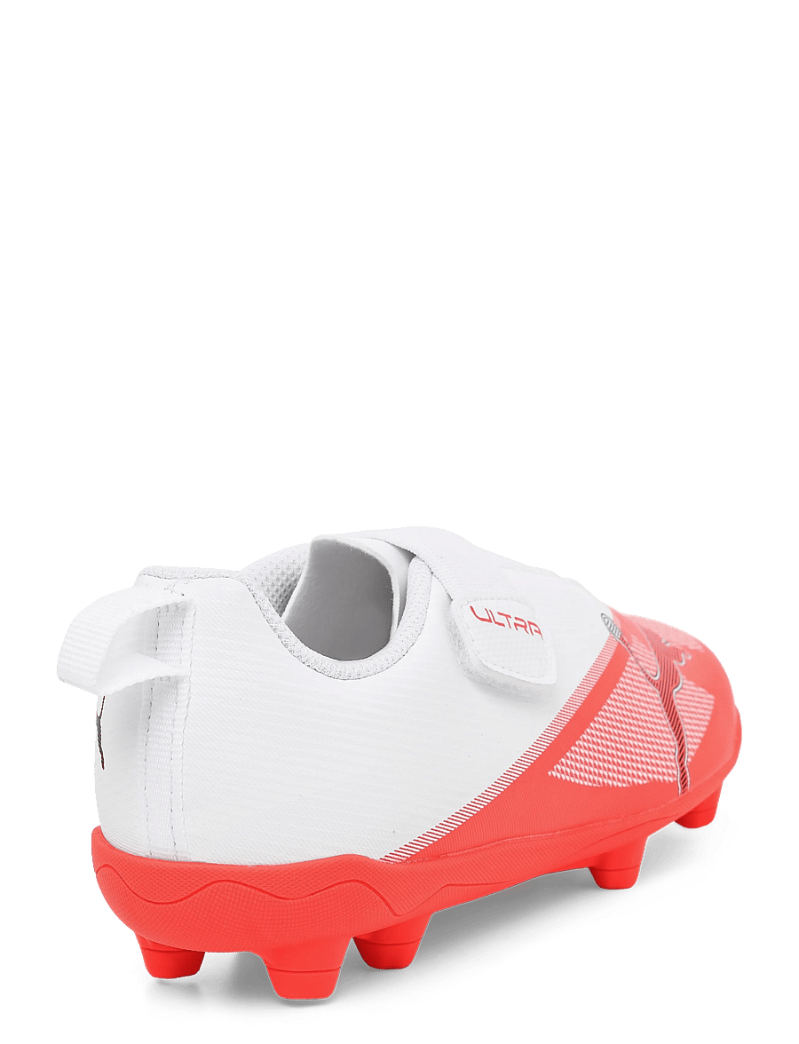 PUMA - ULTRA 7 PLAY V FG/AG RB Jr - tøj - ultra red-puma black-puma white - 2