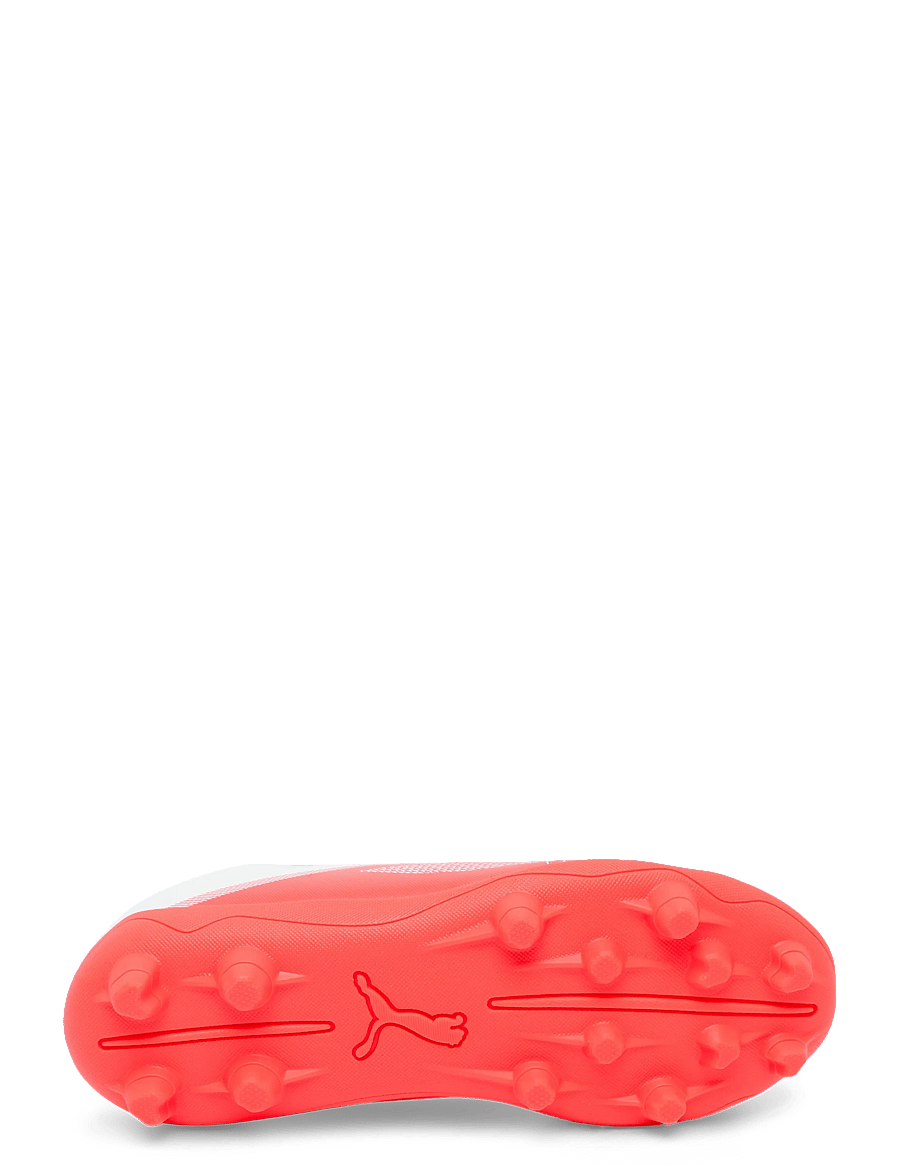 PUMA - ULTRA 7 PLAY V FG/AG RB Jr - tøj - ultra red-puma black-puma white - 4