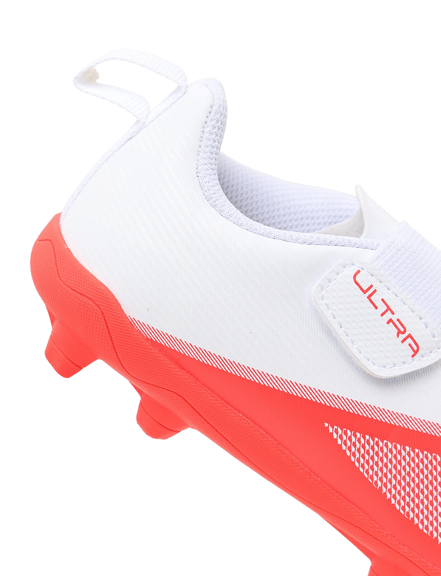 PUMA - ULTRA 7 PLAY V FG/AG RB Jr - tøj - ultra red-puma black-puma white - 5
