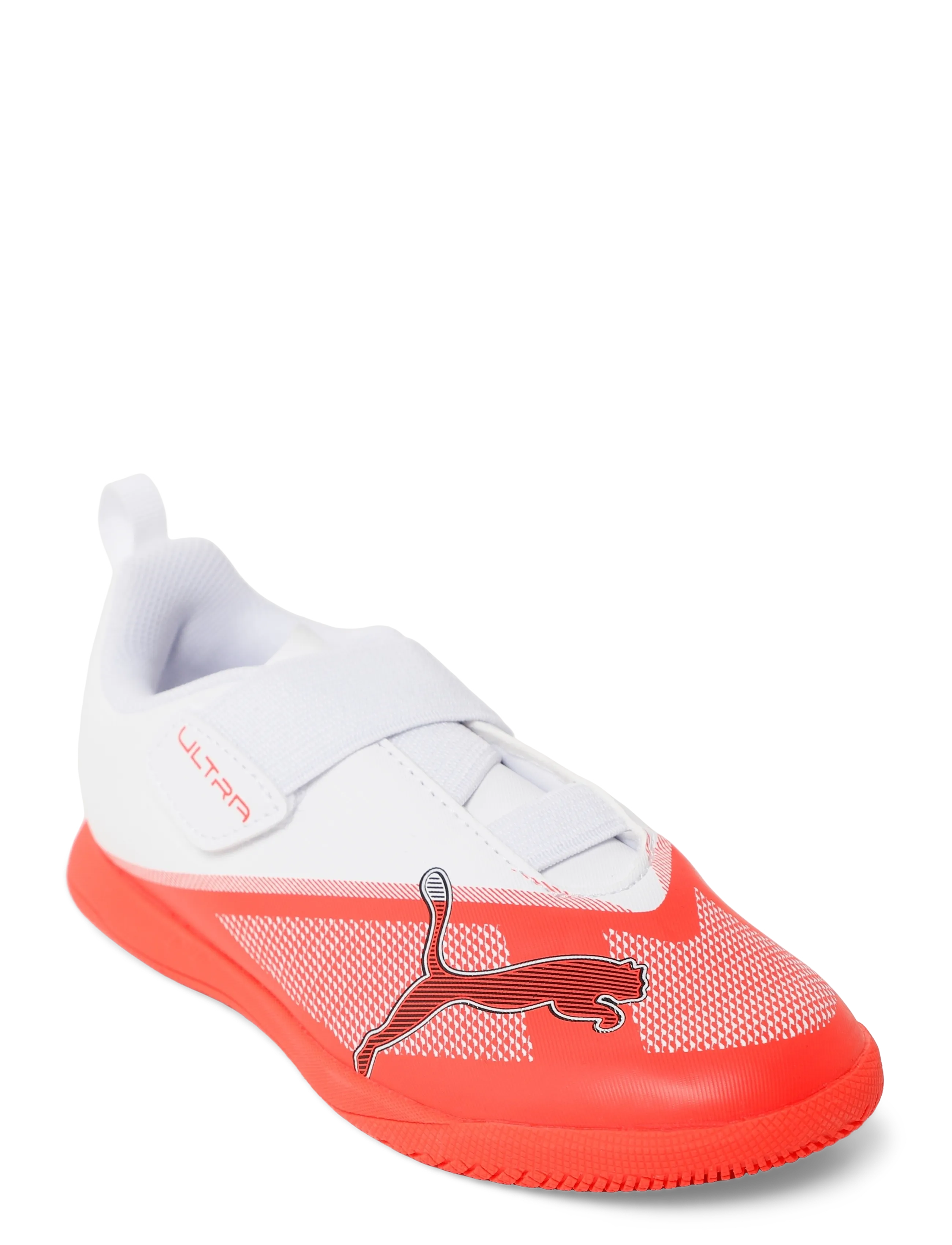 PUMA ULTRA 7 PLAY V IT Jr - Shoes - ULTRA RED-PUMA BLACK-PUMA WHITE / red