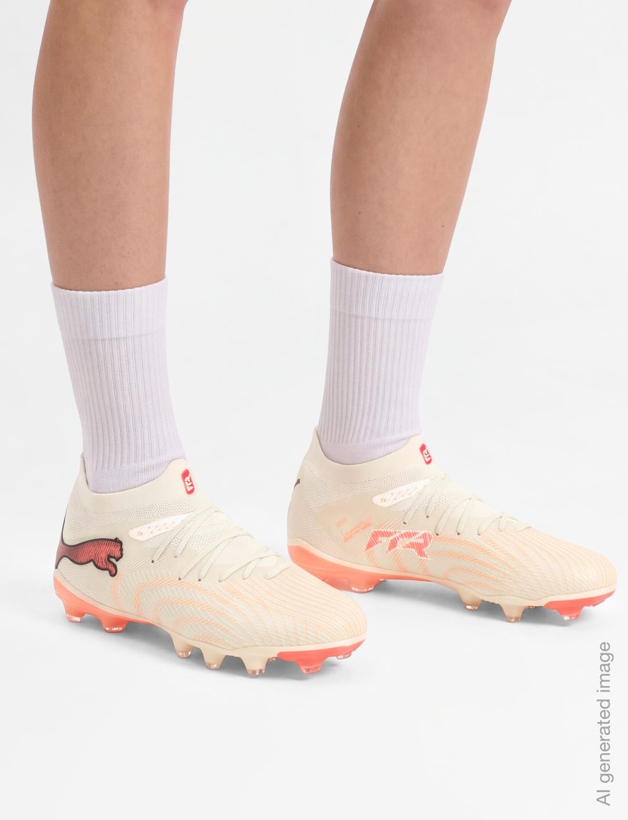 PUMA - FUTURE 9 PRO FG/AG Wn s - jalgpalli puutsad - sugared almond-puma white-ultra red-puma black - 5