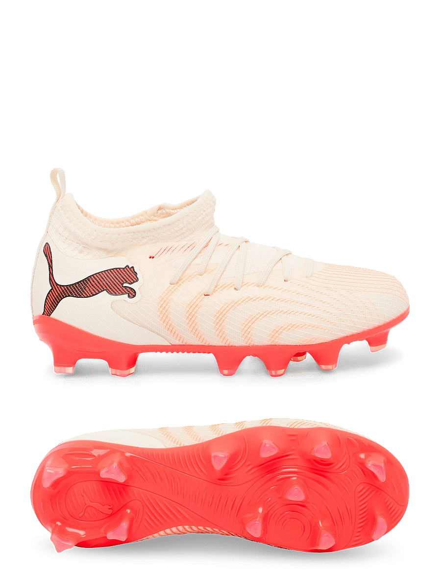 PUMA - FUTURE 9 MATCH FG/AG Jr - jalanõud - sugared almond-puma white-ultra red-puma black - 0