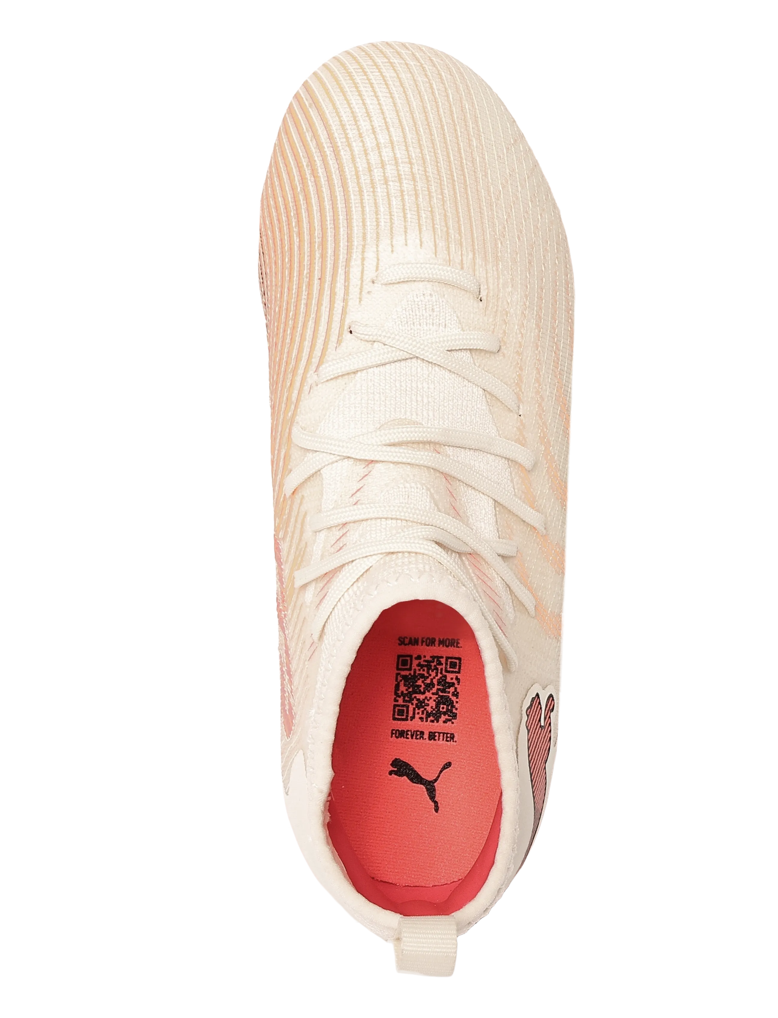 PUMA - FUTURE 9 MATCH MG Jr - tøj - sugared almond-puma white-ultra red-puma black - 3