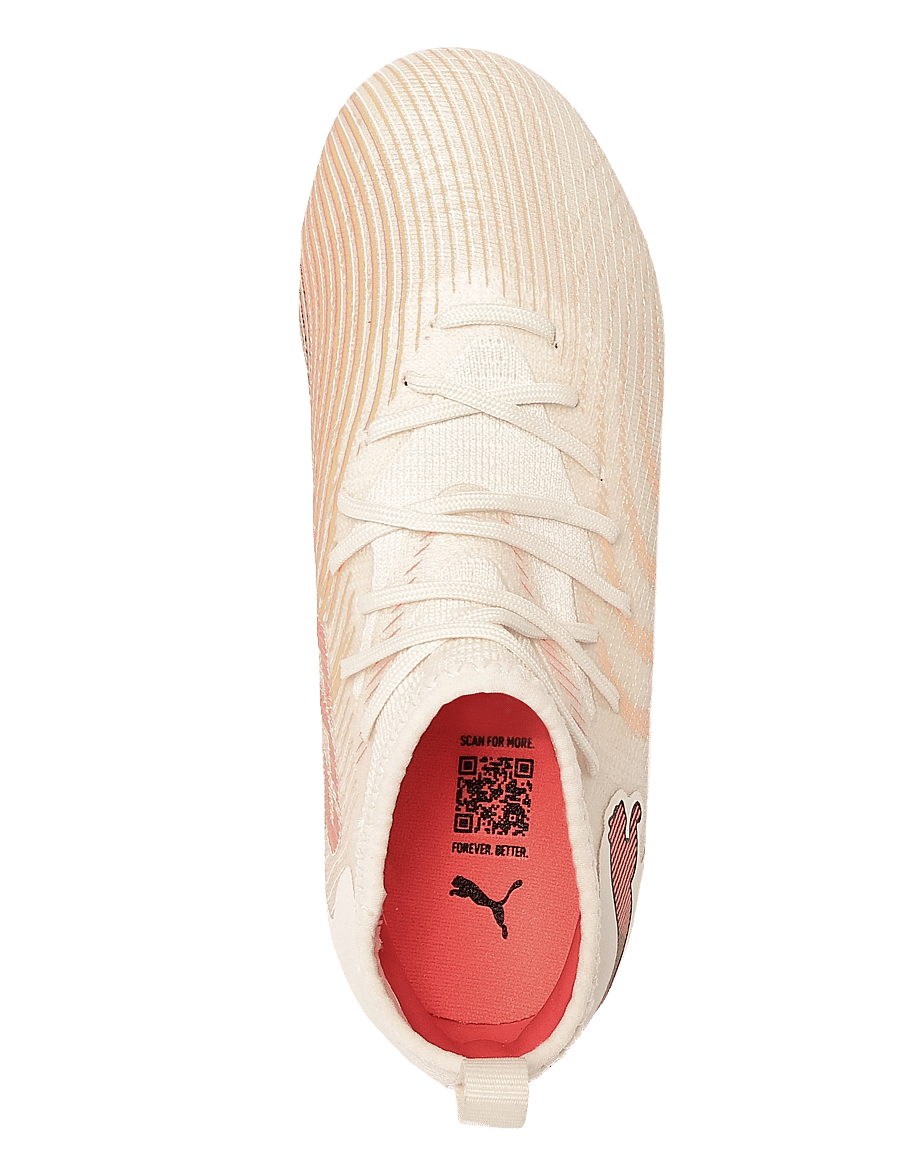 PUMA - FUTURE 9 MATCH MG Jr - tøj - sugared almond-puma white-ultra red-puma black - 3