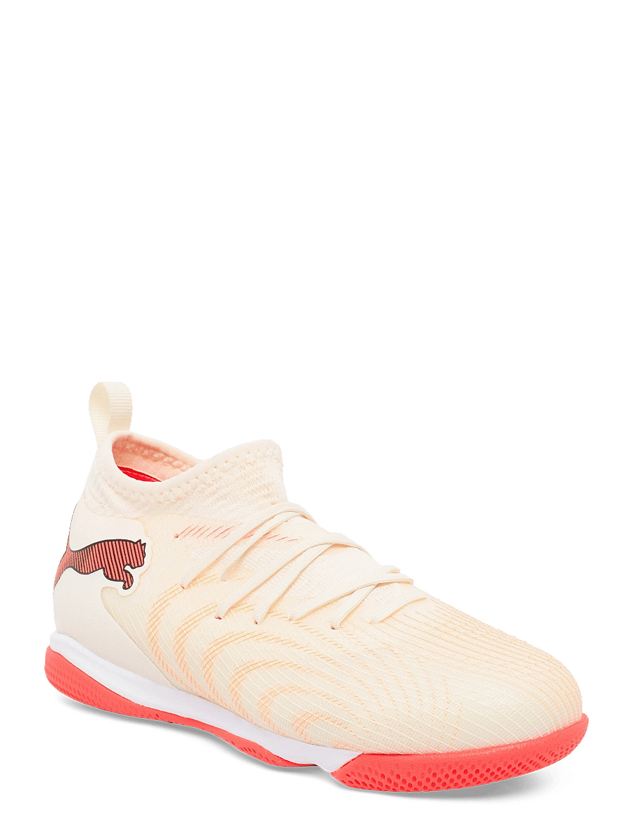 PUMA - FUTURE 9 MATCH IT + Mid Jr - riided - sugared almond-puma white-ultra red-puma black - 0