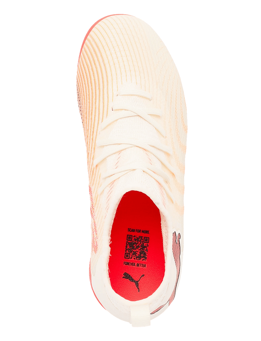 PUMA - FUTURE 9 MATCH IT + Mid Jr - riided - sugared almond-puma white-ultra red-puma black - 3