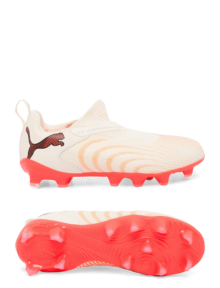 PUMA - FUTURE 9 MATCH LL FG/AG Jr - riided - sugared almond-puma white-ultra red-puma black - 0