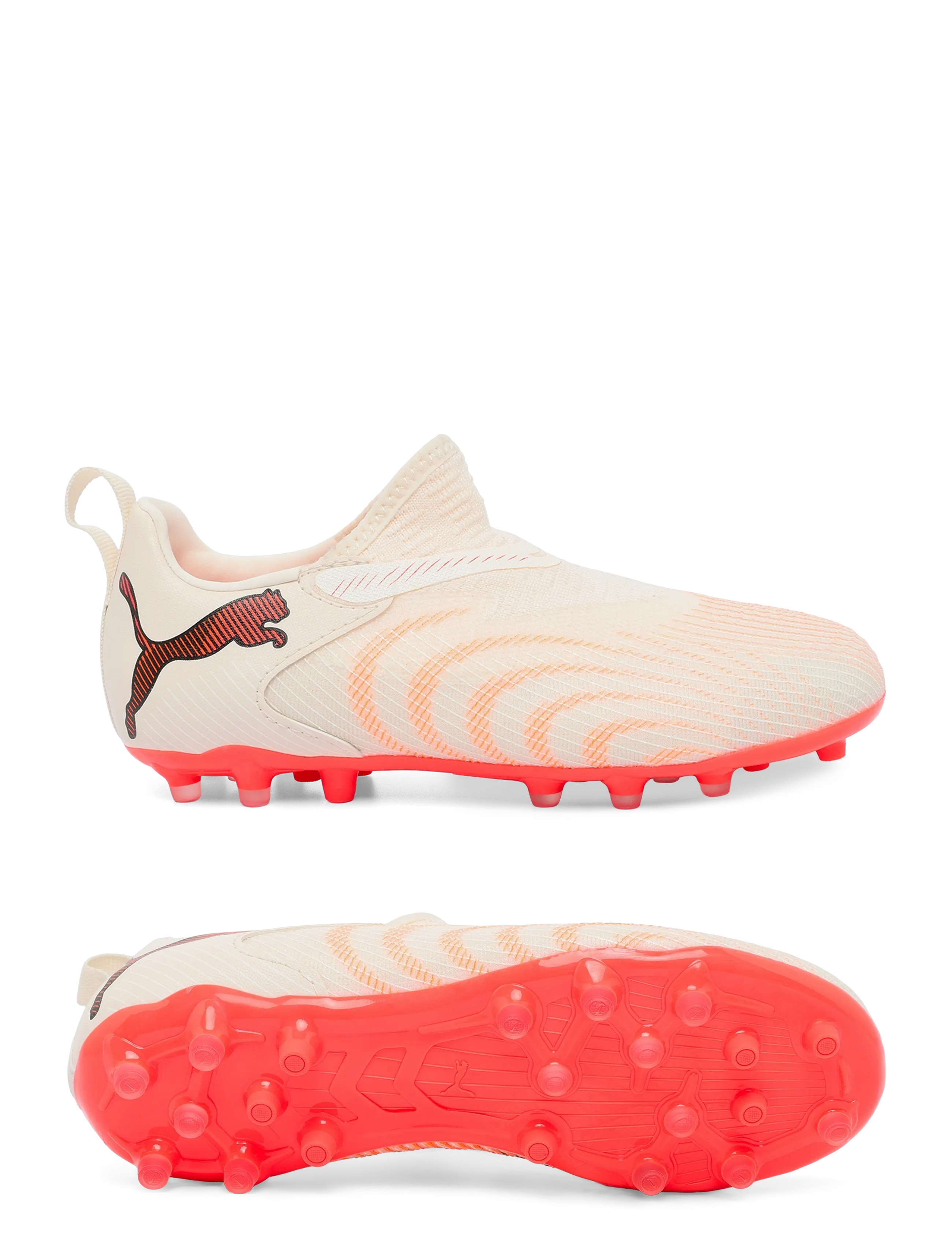 PUMA FUTURE 9 MATCH LL MG Jr - Tagasi kooli - SUGARED ALMOND-PUMA WHITE-ULTRA RED-PUMA BLACK / cream