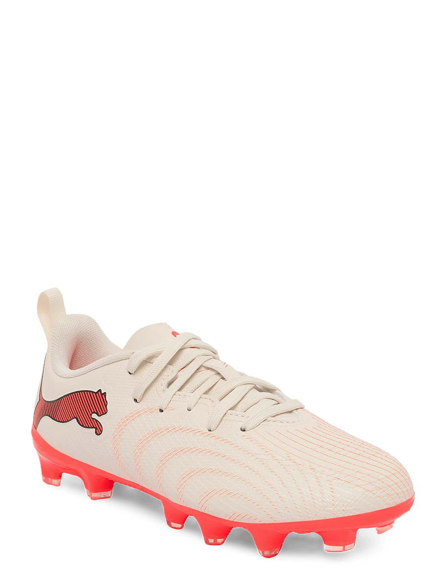 PUMA - FUTURE 9 PLAY FG/AG Jr - riided - sugared almond-puma white-ultra red-puma black - 1