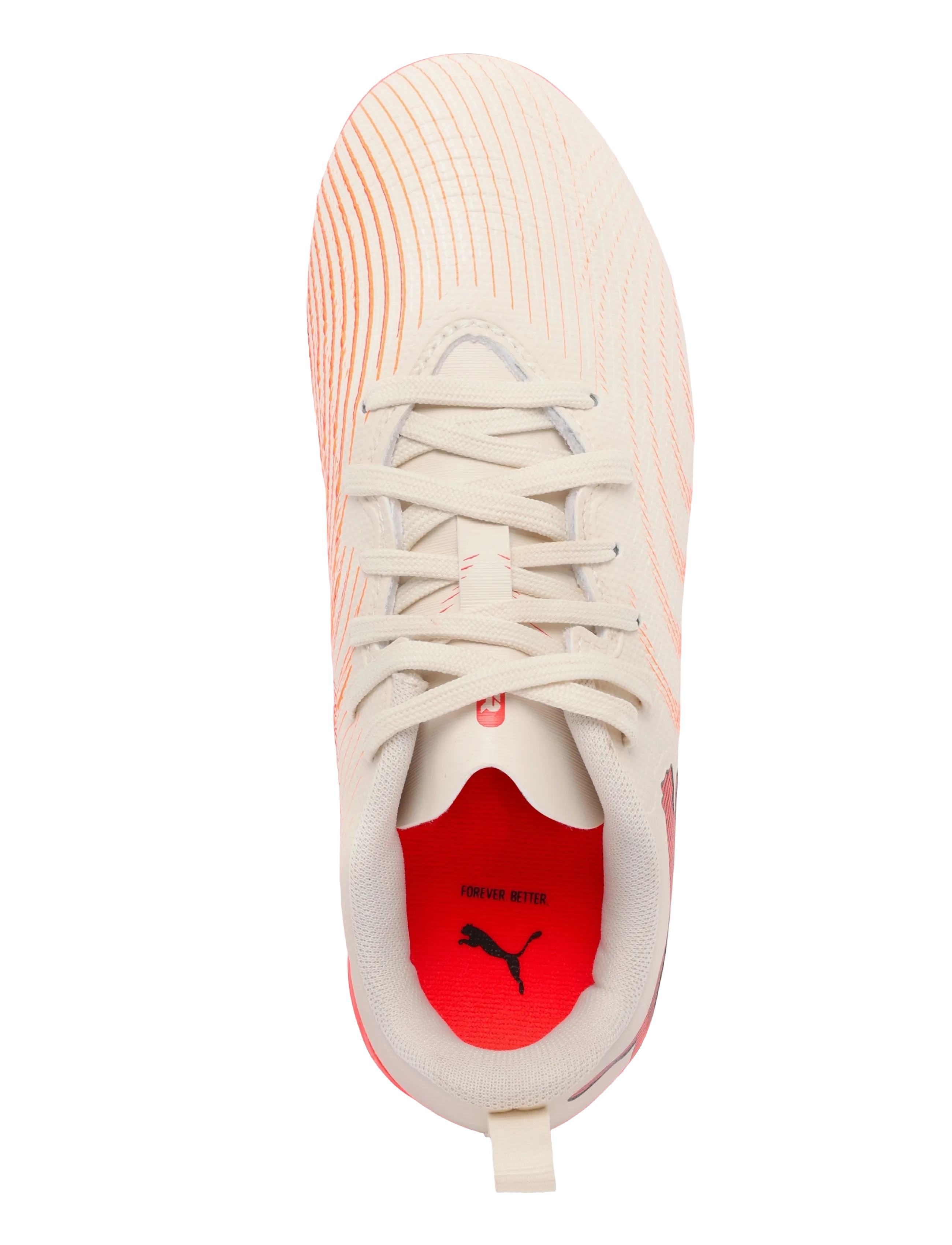 PUMA - FUTURE 9 PLAY FG/AG Jr - riided - sugared almond-puma white-ultra red-puma black - 3