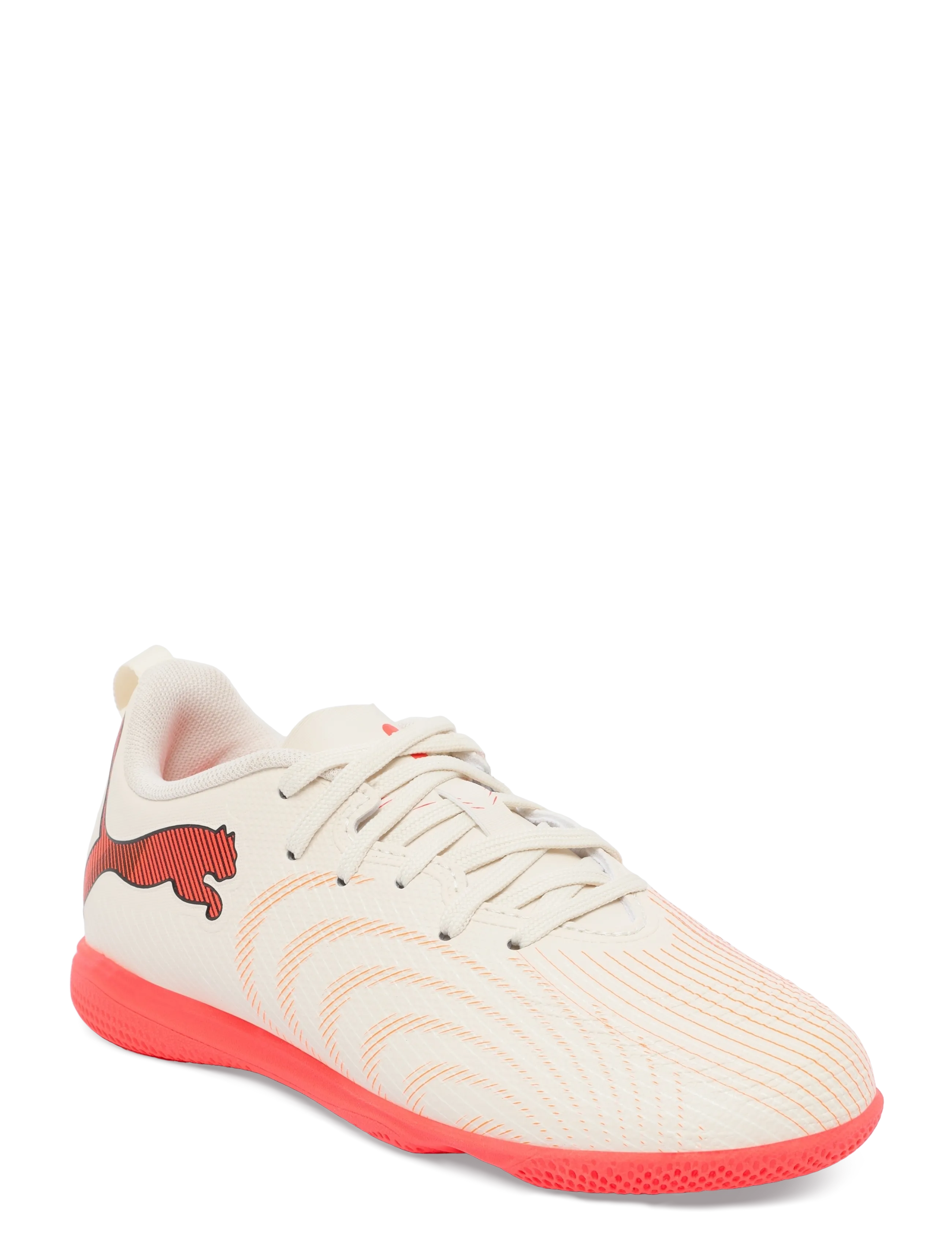 PUMA FUTURE 9 PLAY IT Jr - Tagasi kooli - SUGARED ALMOND-PUMA WHITE-ULTRA RED-PUMA BLACK / cream
