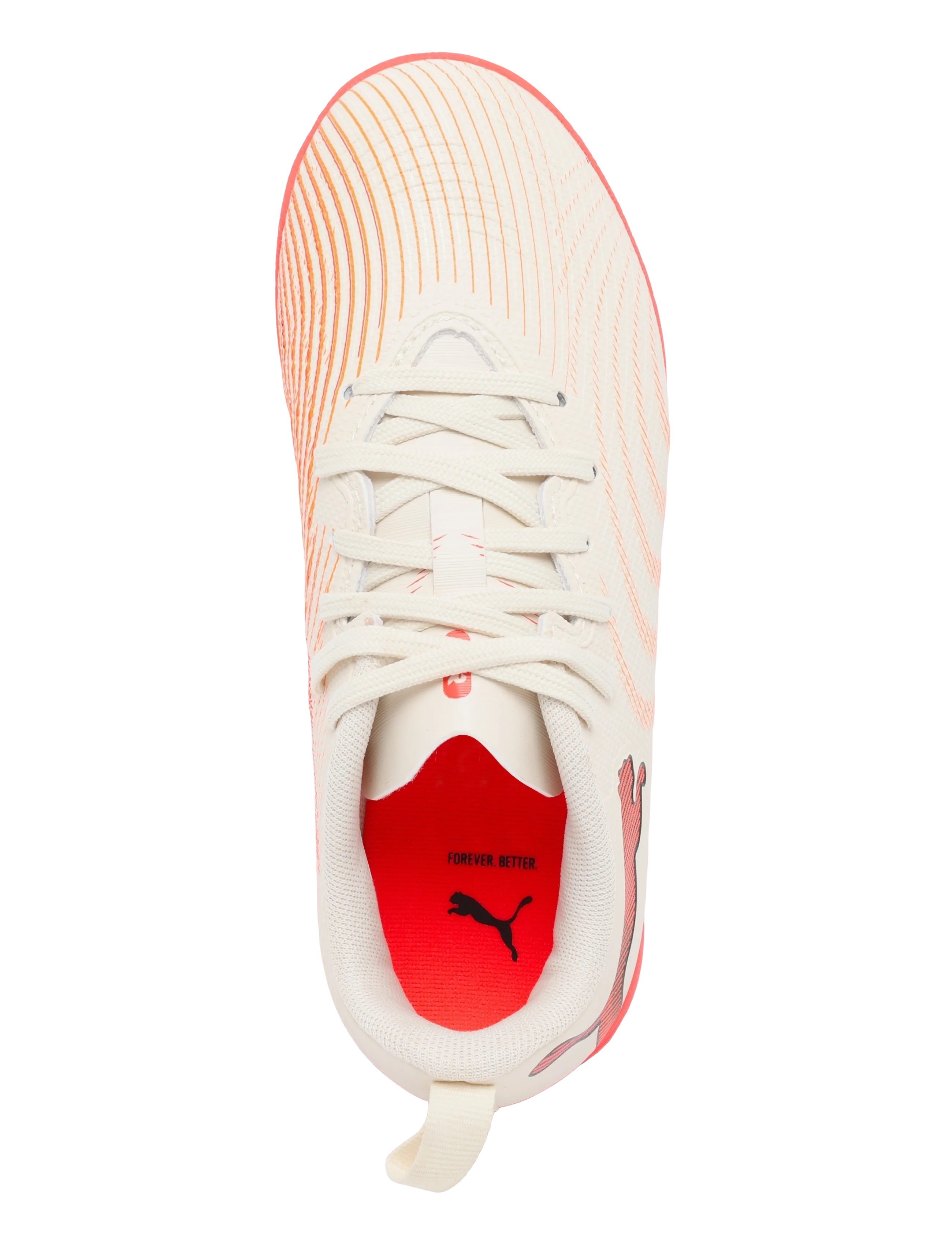 PUMA - FUTURE 9 PLAY IT Jr - riided - sugared almond-puma white-ultra red-puma black - 3
