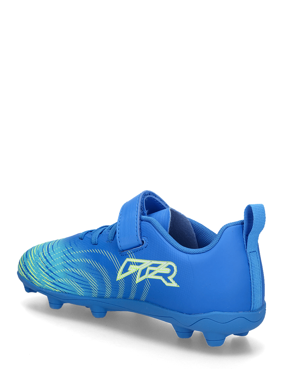 PUMA - FUTURE 9 PLAY V FG/AG RB Jr - kläder - ultra blue-puma white-luminous blue-fizzy melon - 1
