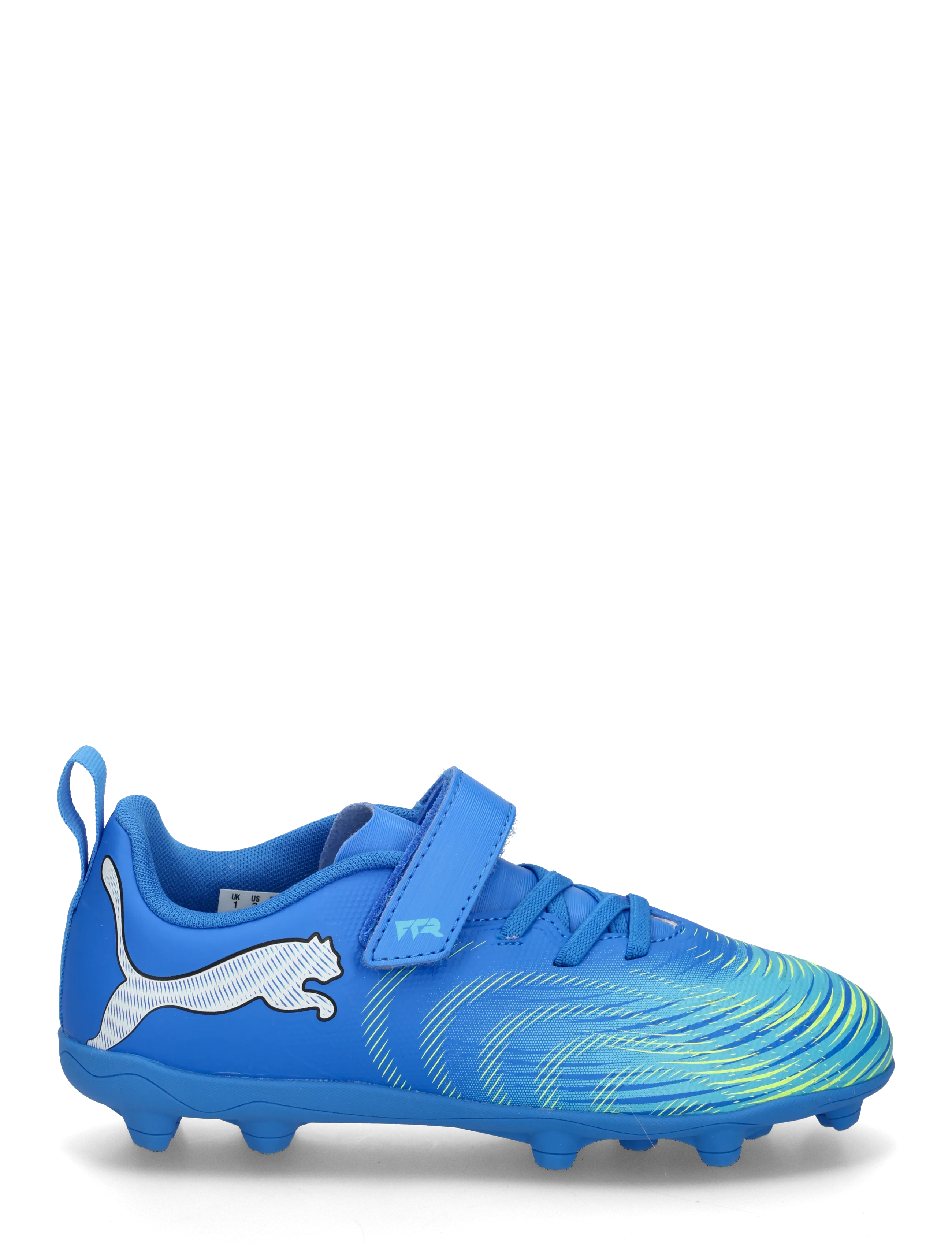PUMA - FUTURE 9 PLAY V FG/AG RB Jr - kläder - ultra blue-puma white-luminous blue-fizzy melon - 2