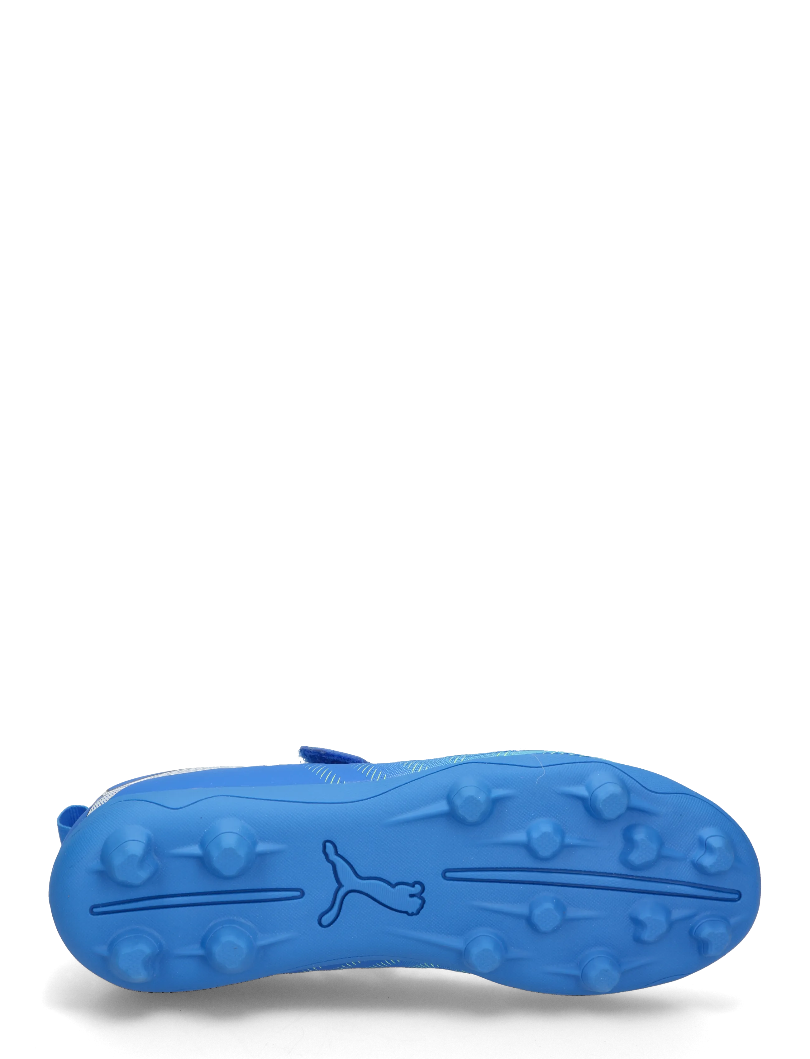 PUMA - FUTURE 9 PLAY V FG/AG RB Jr - kläder - ultra blue-puma white-luminous blue-fizzy melon - 4