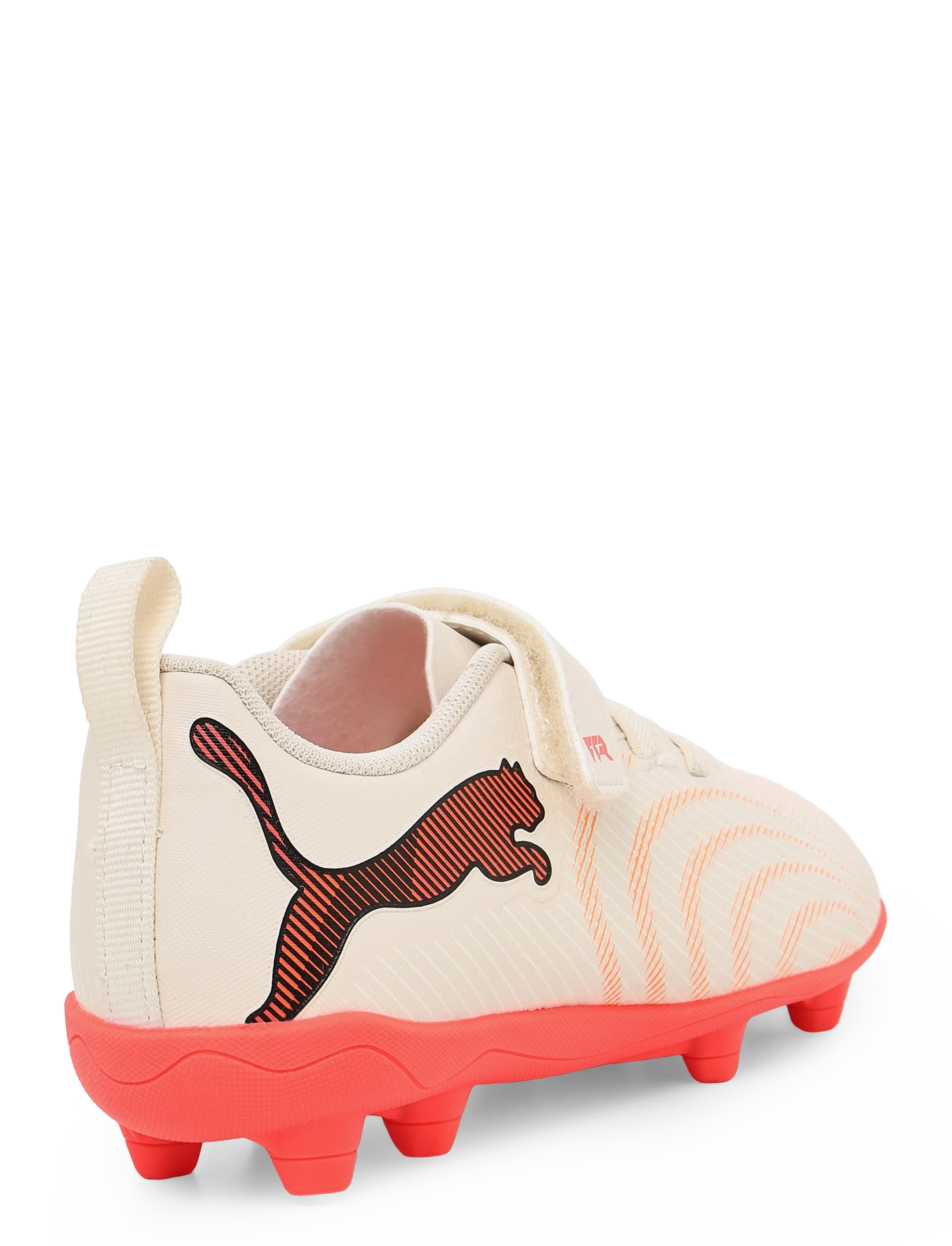 PUMA - FUTURE 9 PLAY V FG/AG RB Jr - sko - sugared almond-puma white-ultra red-puma black - 1