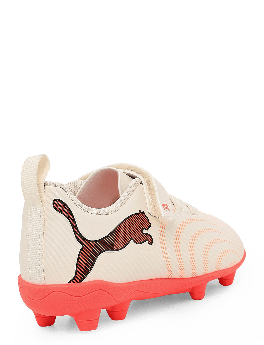 PUMA - FUTURE 9 PLAY V FG/AG RB Jr - sko - sugared almond-puma white-ultra red-puma black - 1