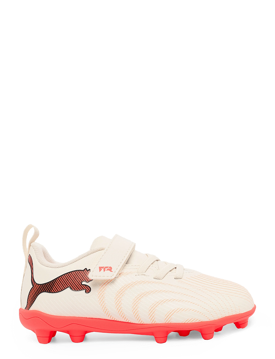 PUMA - FUTURE 9 PLAY V FG/AG RB Jr - sko - sugared almond-puma white-ultra red-puma black - 2