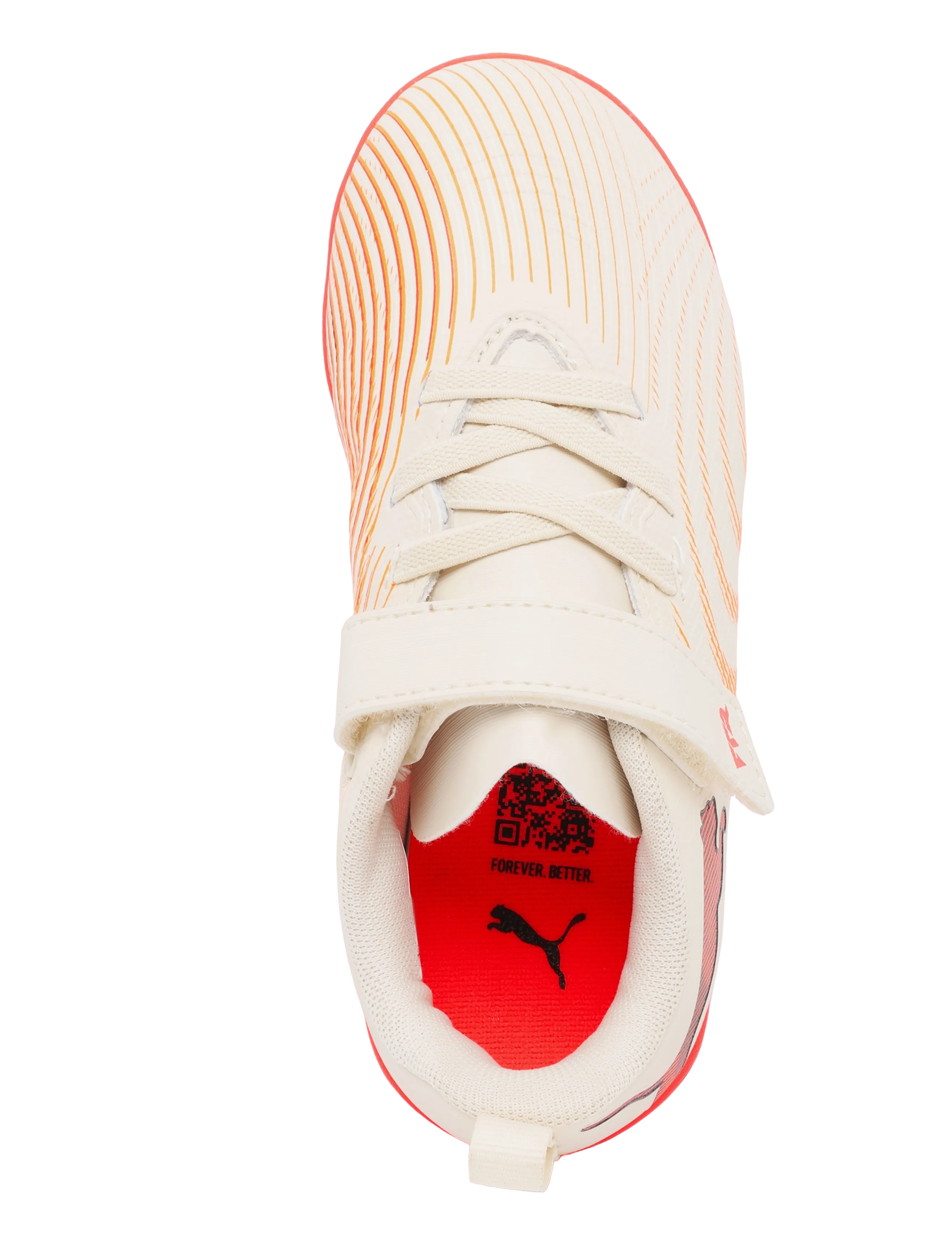 PUMA - FUTURE 9 PLAY V FG/AG RB Jr - sko - sugared almond-puma white-ultra red-puma black - 3