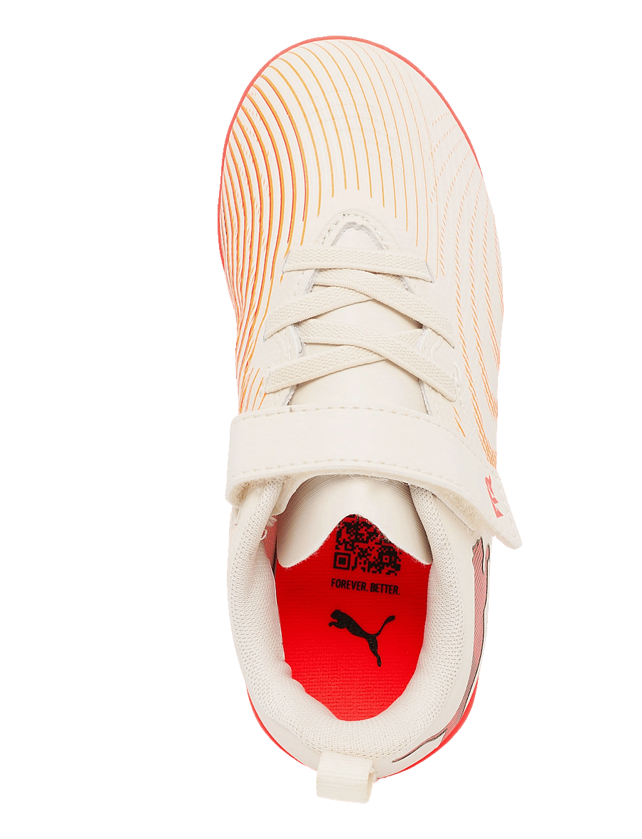 PUMA - FUTURE 9 PLAY V FG/AG RB Jr - sko - sugared almond-puma white-ultra red-puma black - 3