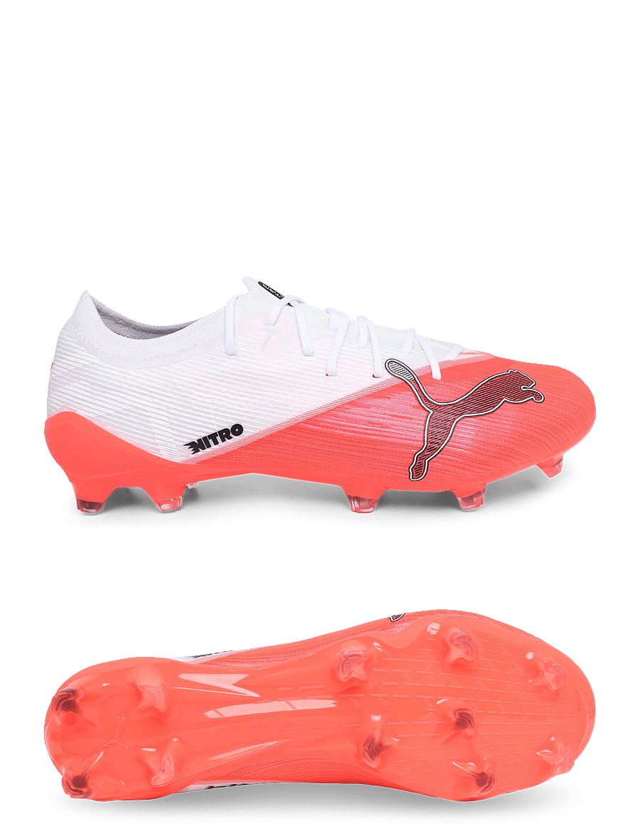 PUMA - ULTRA NITRO 7 PRO FG - fodboldstøvler - ultra red-puma black-puma white - 0