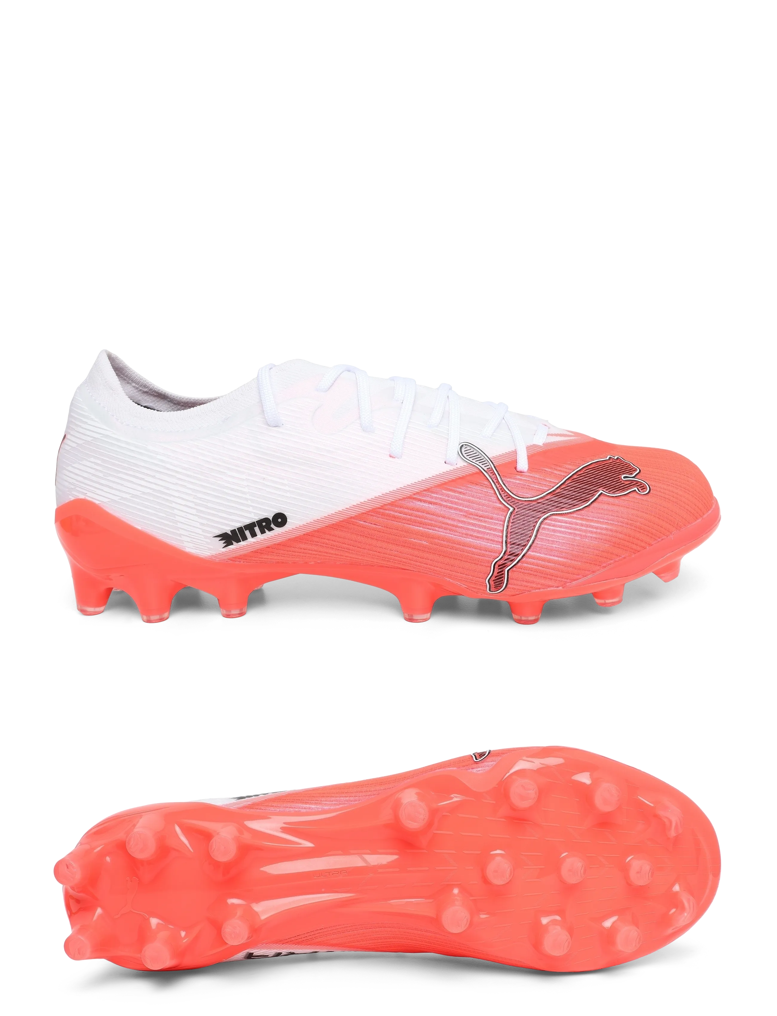 PUMA ULTRA NITRO 7 PRO AG - Fotbollsskor - ULTRA RED-PUMA BLACK-PUMA WHITE / red
