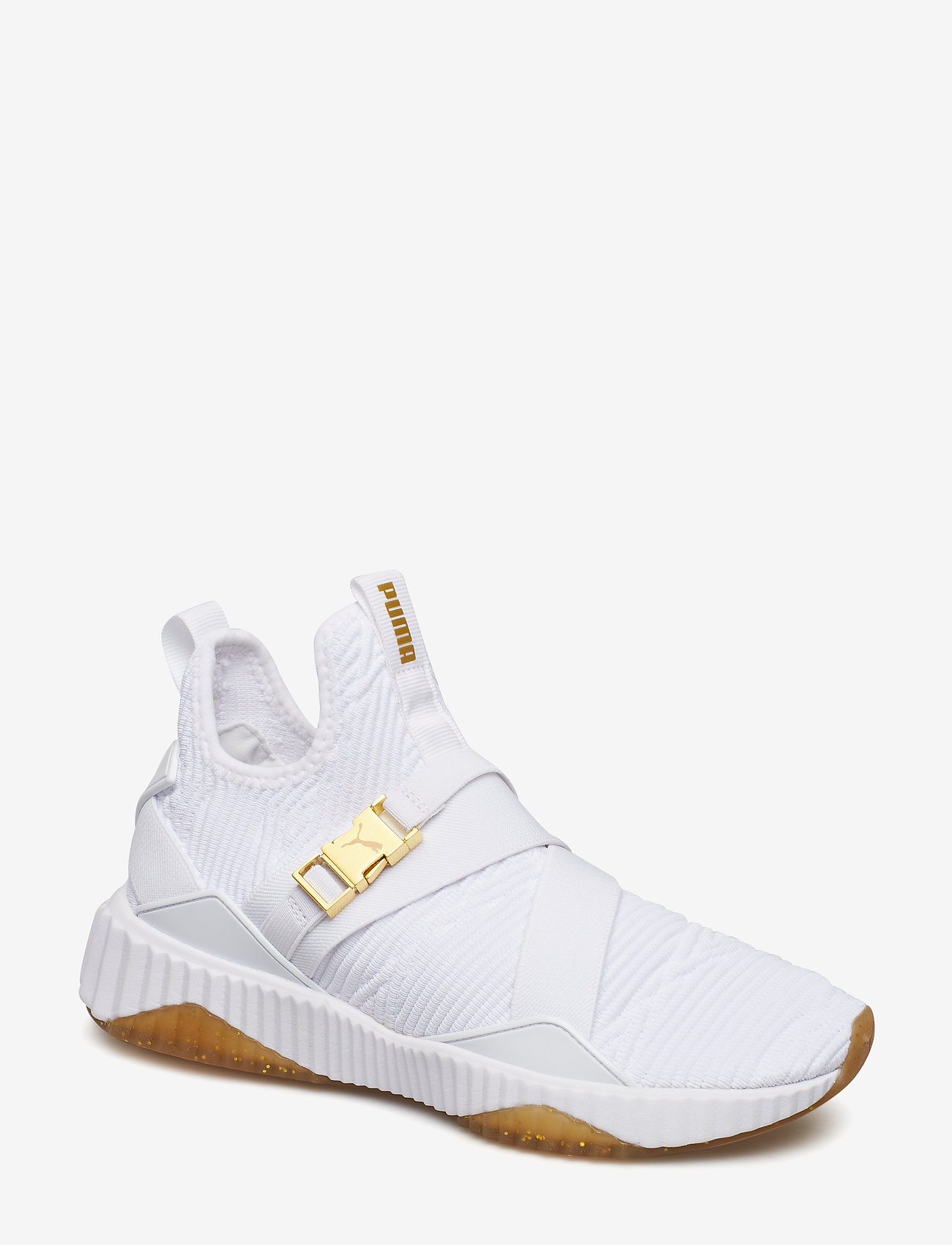 PUMA WHITE-METALLIC GOLD
