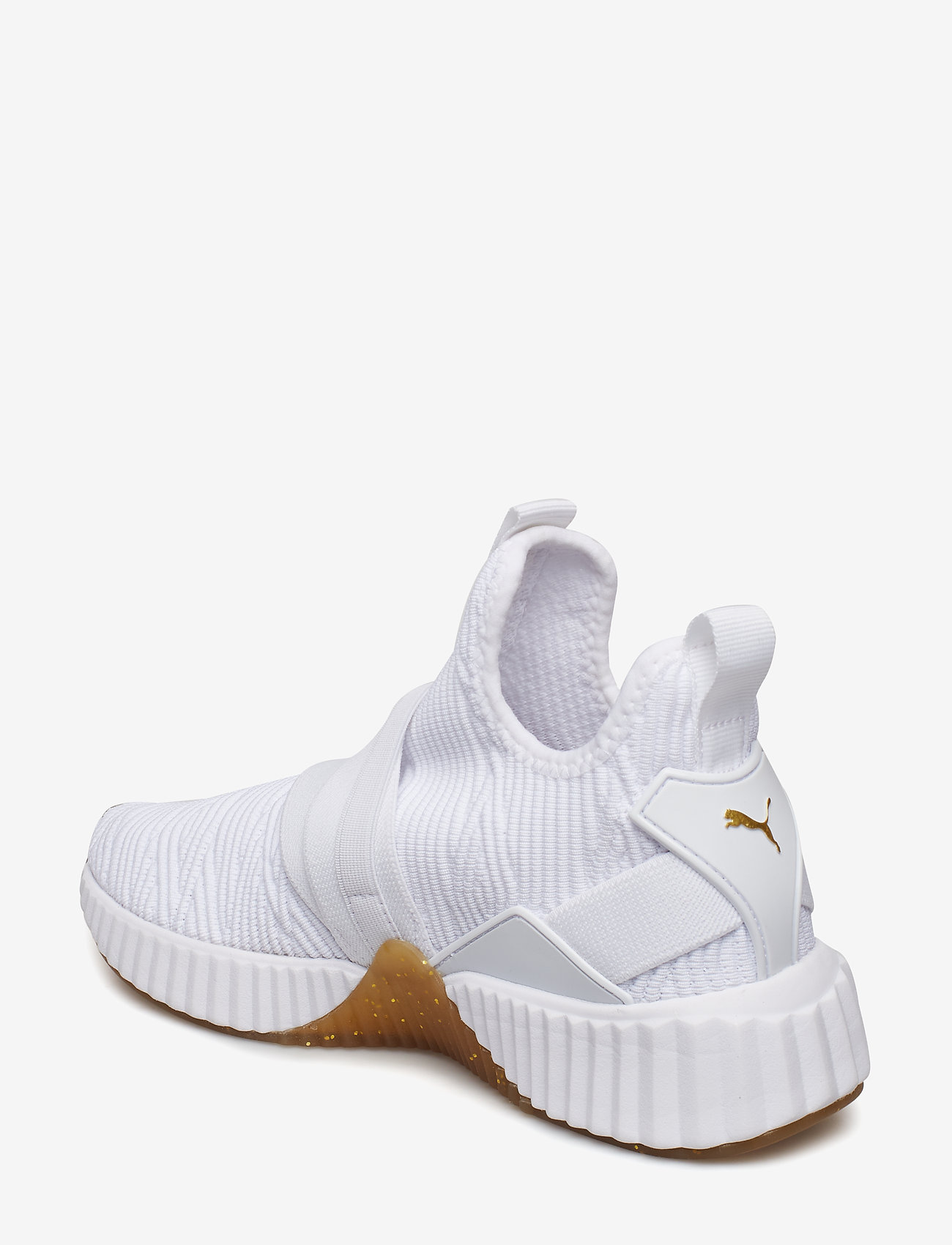 PUMA - Defy Mid Varsity Wns - puma white-metallic gold - 2