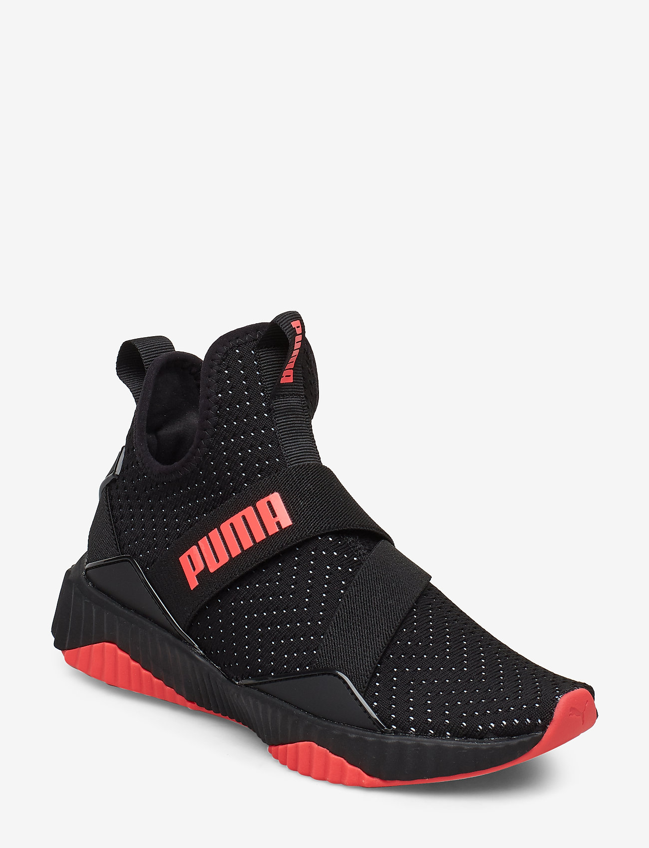 PUMA - Defy Mid Core Wns - puma black-pink alert - 0