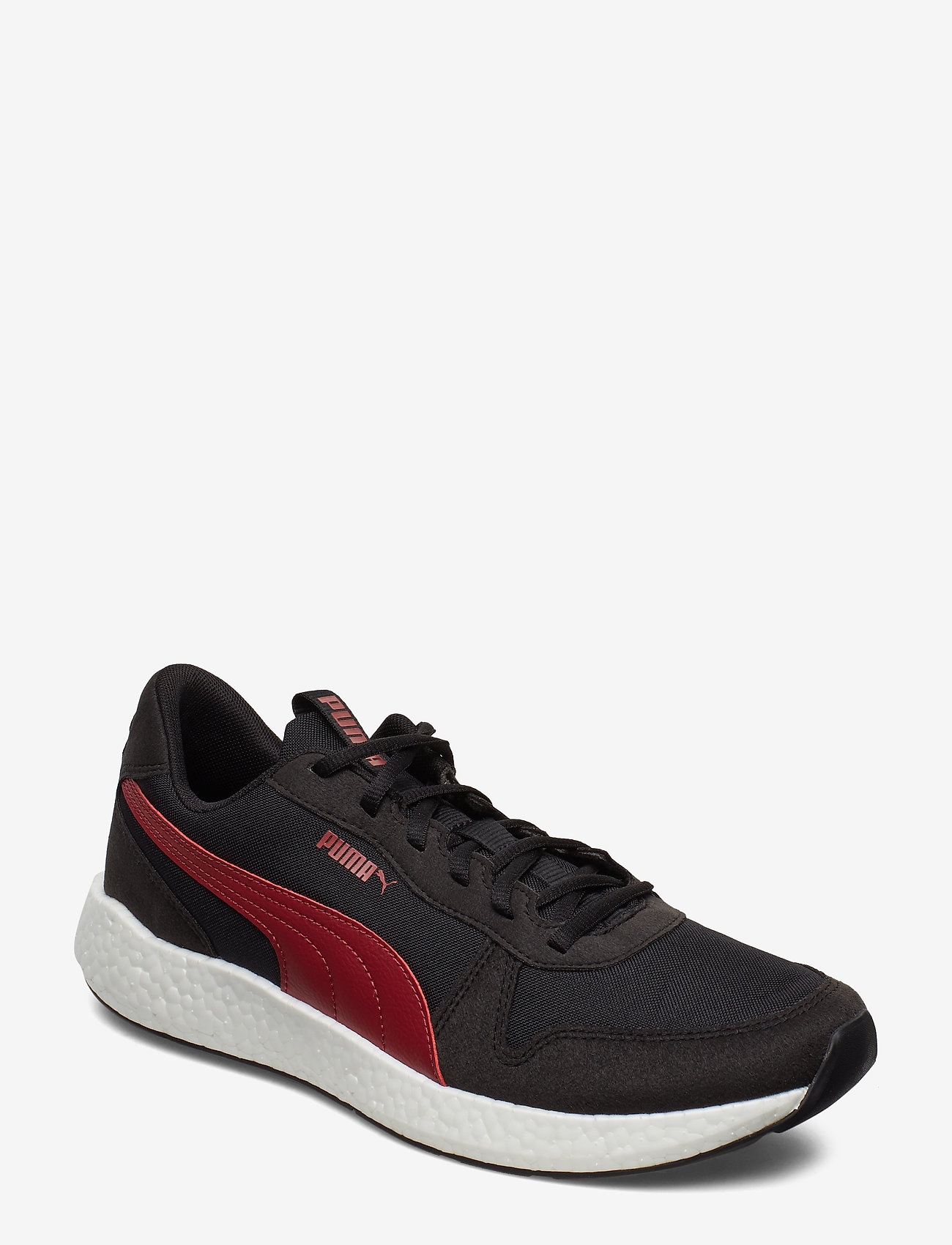 PUMA BLACK-RHUBARB