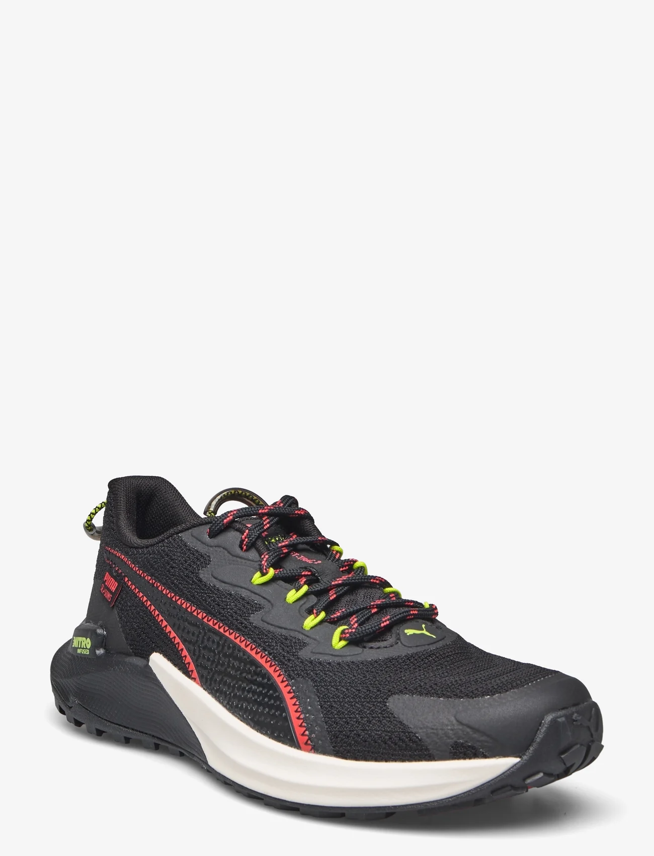 PUMA - Fast-Trac Nitro 2 Wns - chaussures de course - puma black-active red-lime pow - 0