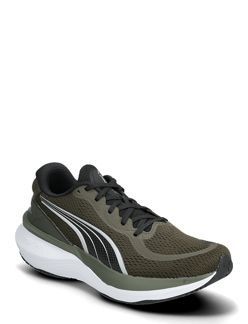 PUMA - Scend Pro 2 - løbesko - dark olive-puma black - 0