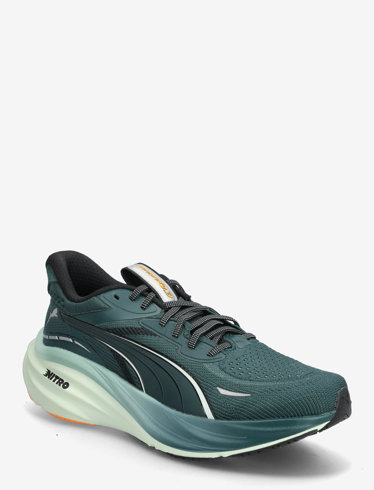 PUMA - Magnify NITRO 3 - laufschuhe - green terrain-heat fire - 0