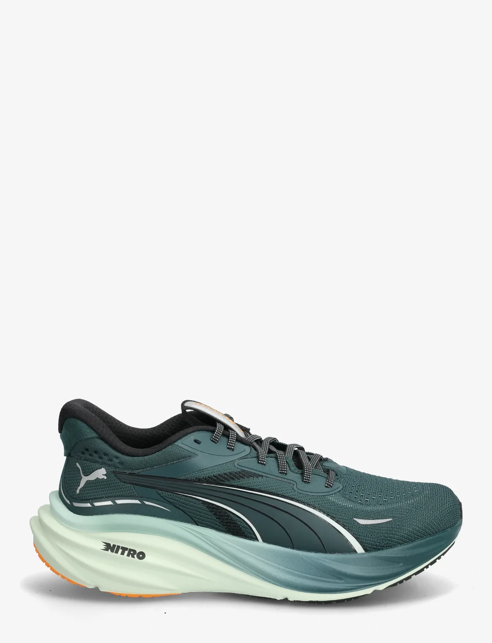 PUMA - Magnify NITRO 3 - laufschuhe - green terrain-heat fire - 1