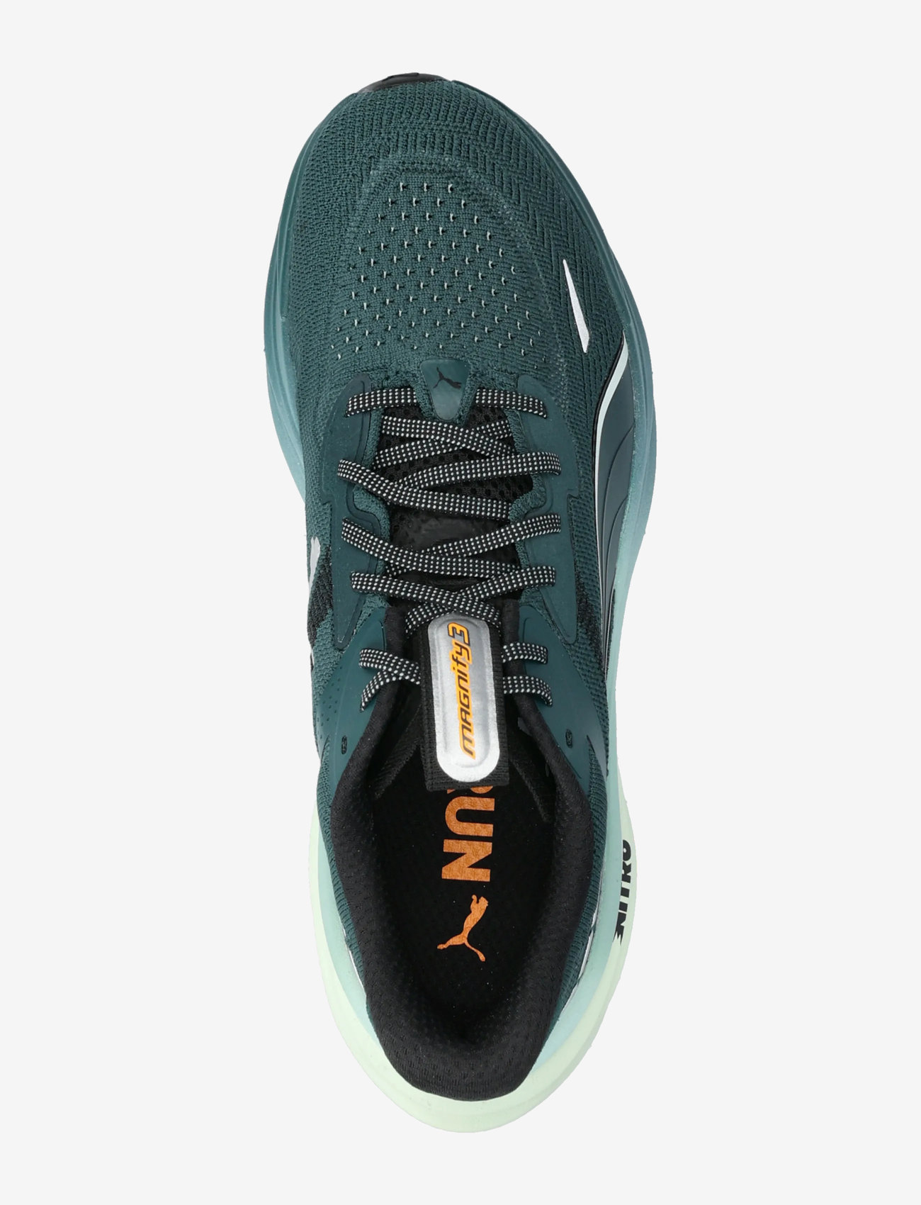 PUMA - Magnify NITRO 3 - laufschuhe - green terrain-heat fire - 3