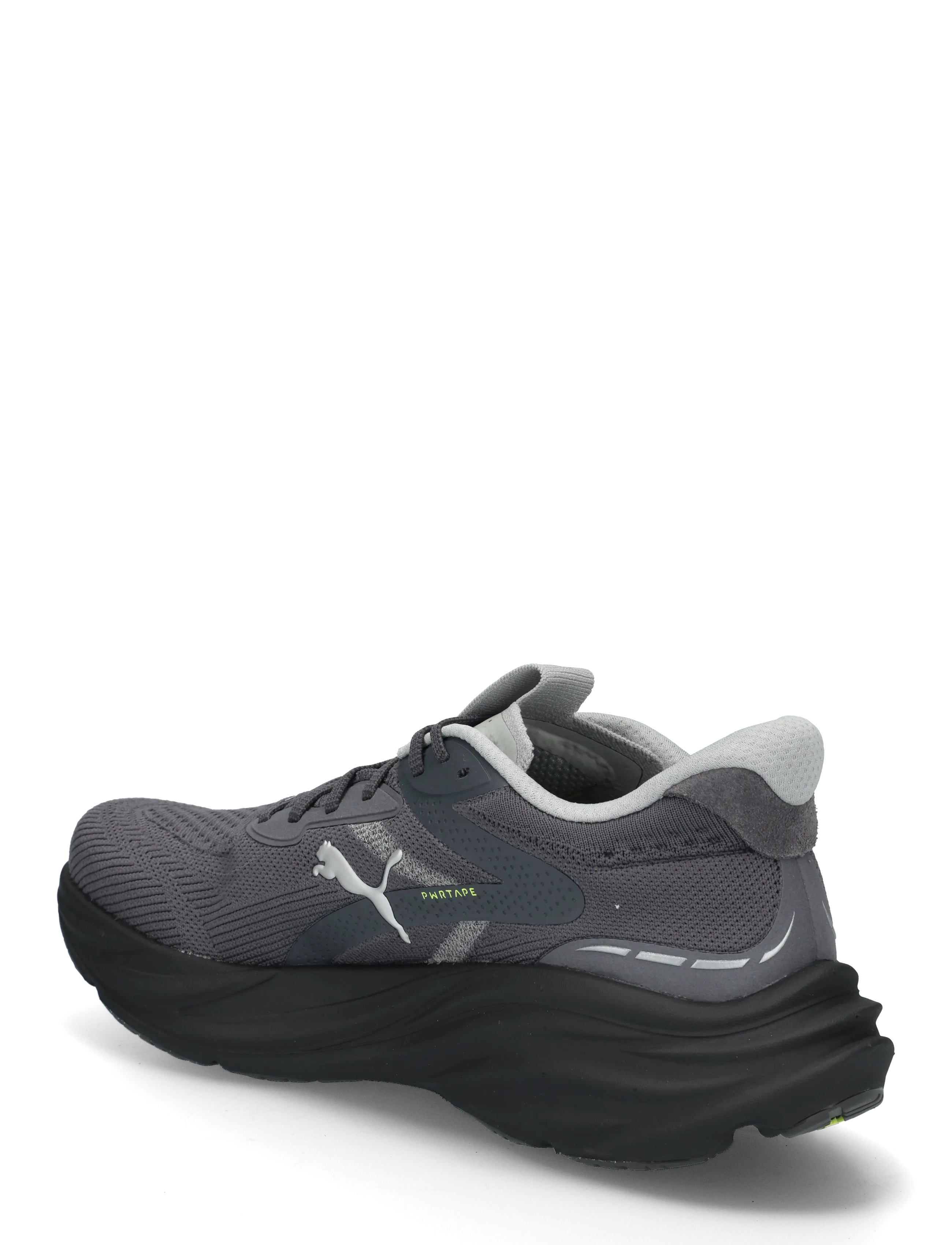 PUMA - Magnify NITRO 3 - laufschuhe - moody gray-sunny lime - 1