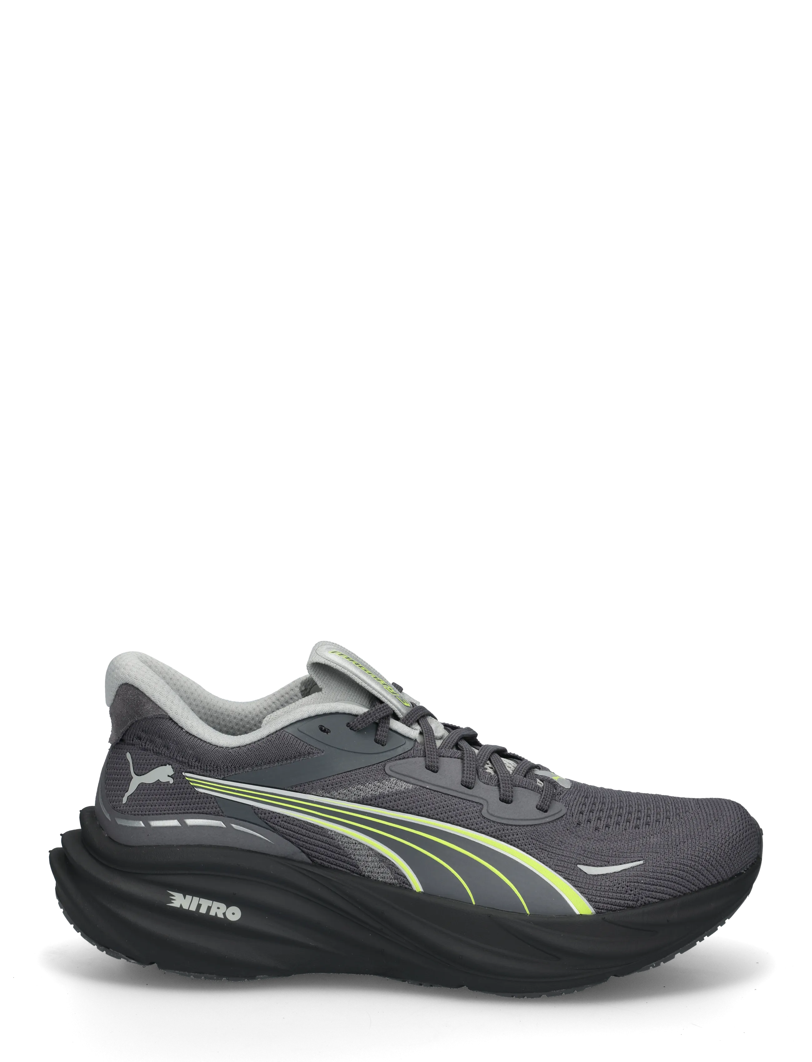 PUMA - Magnify NITRO 3 - laufschuhe - moody gray-sunny lime - 2