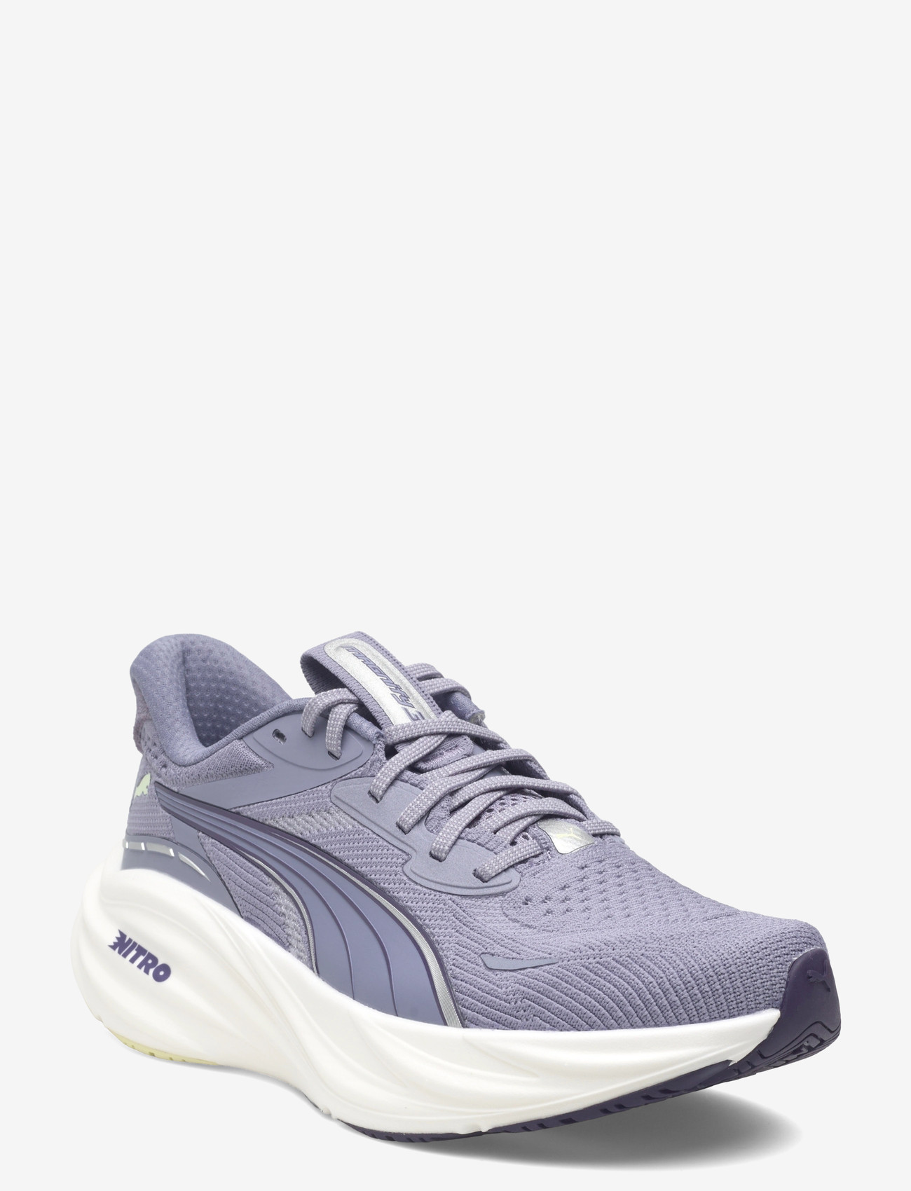 PUMA - Magnify NITRO 3 Wns - running shoes - gray sky-deep plum-vibrant silver - 0