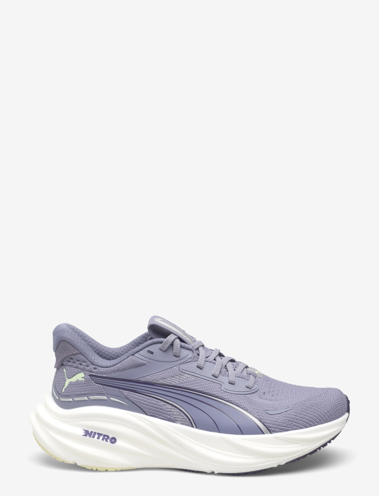 PUMA - Magnify NITRO 3 Wns - running shoes - gray sky-deep plum-vibrant silver - 1