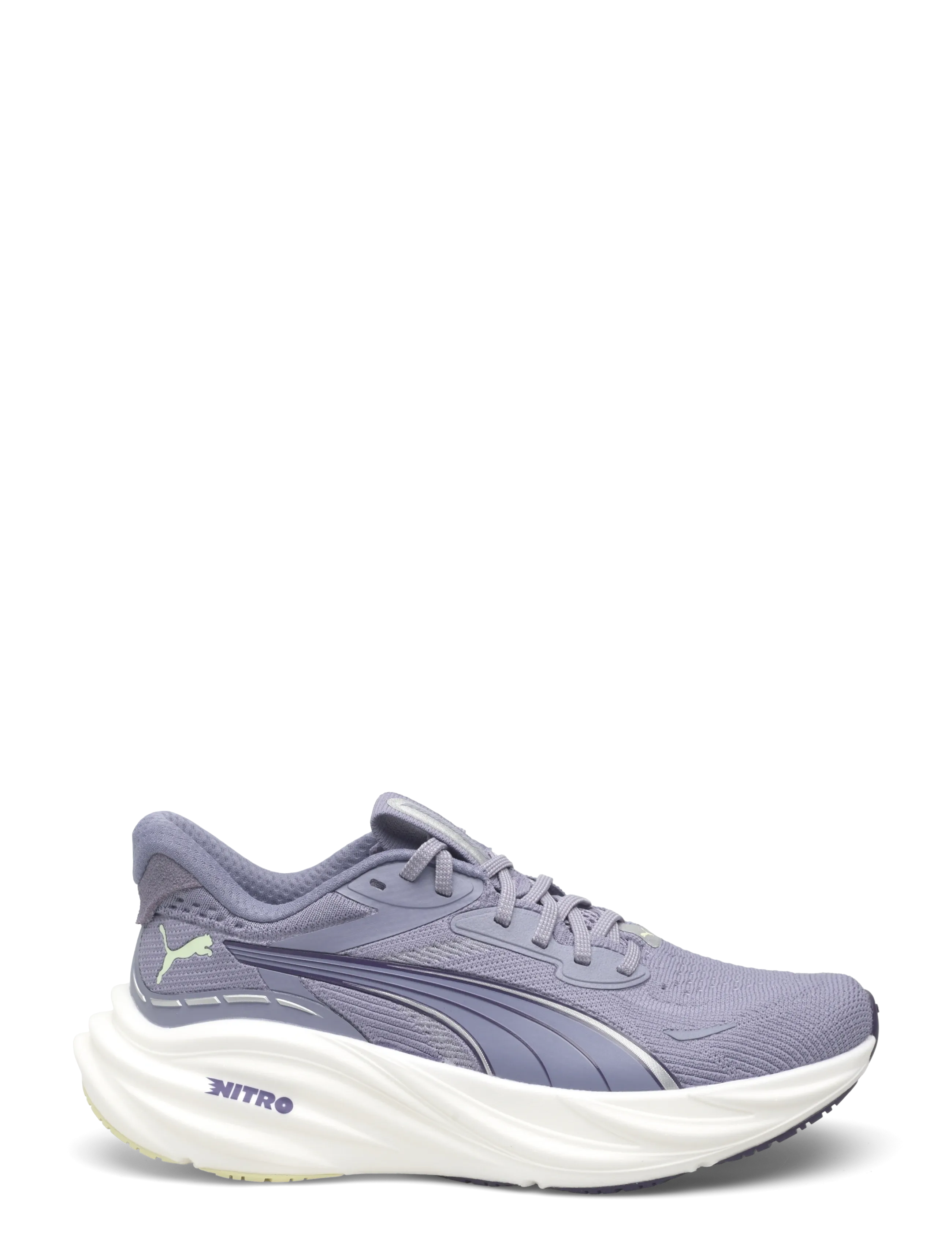 PUMA - Magnify NITRO 3 Wns - jooksujalatsid - gray sky-deep plum-vibrant silver - 1