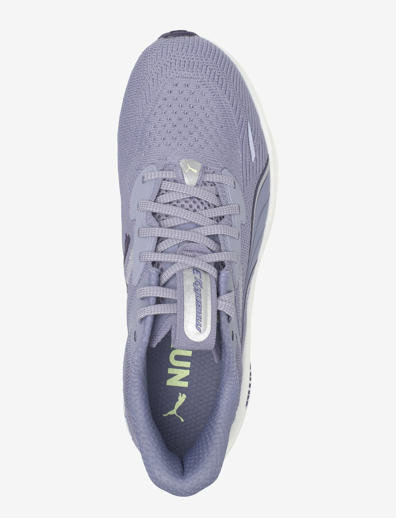 PUMA - Magnify NITRO 3 Wns - running shoes - gray sky-deep plum-vibrant silver - 3