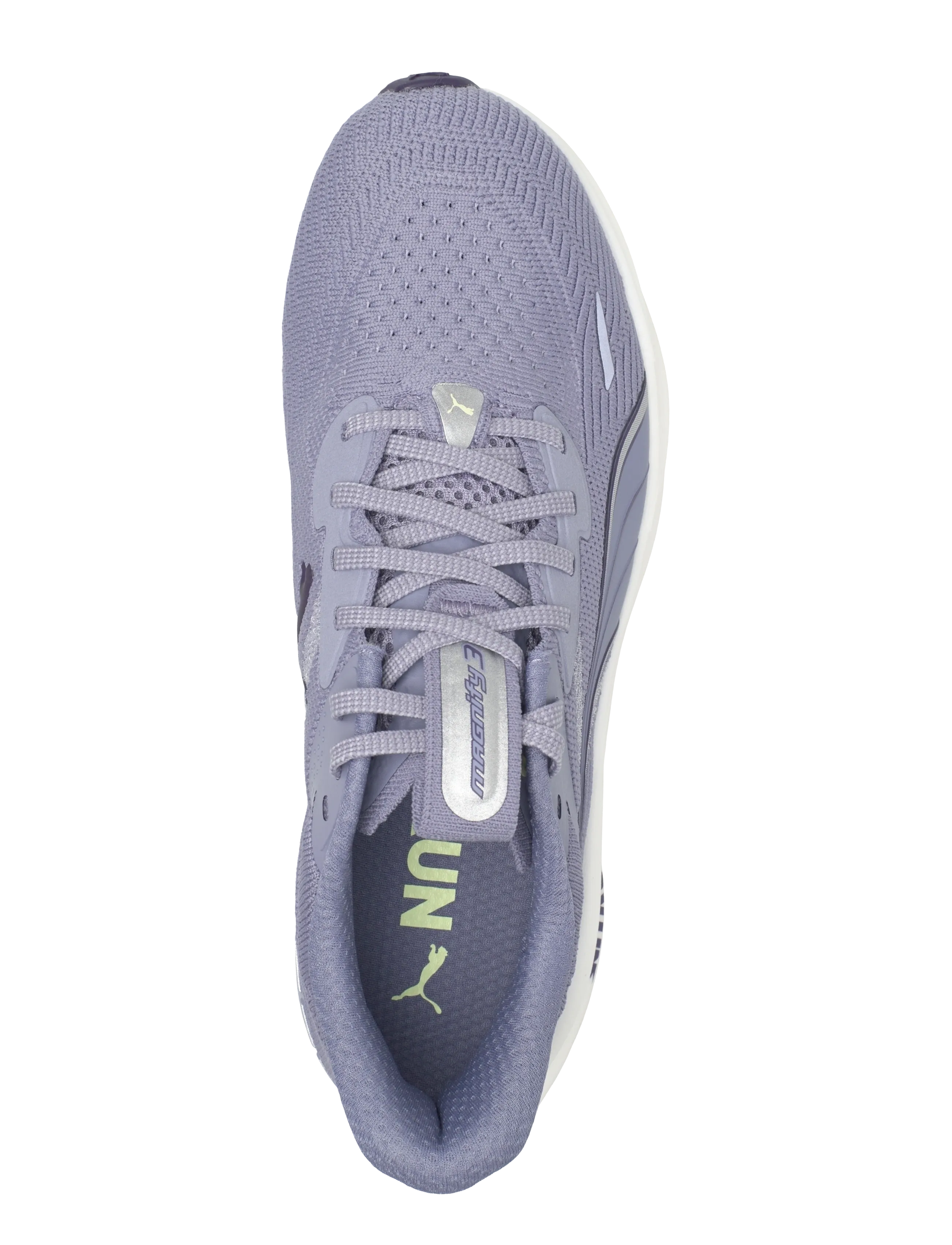 PUMA - Magnify NITRO 3 Wns - jooksujalatsid - gray sky-deep plum-vibrant silver - 3