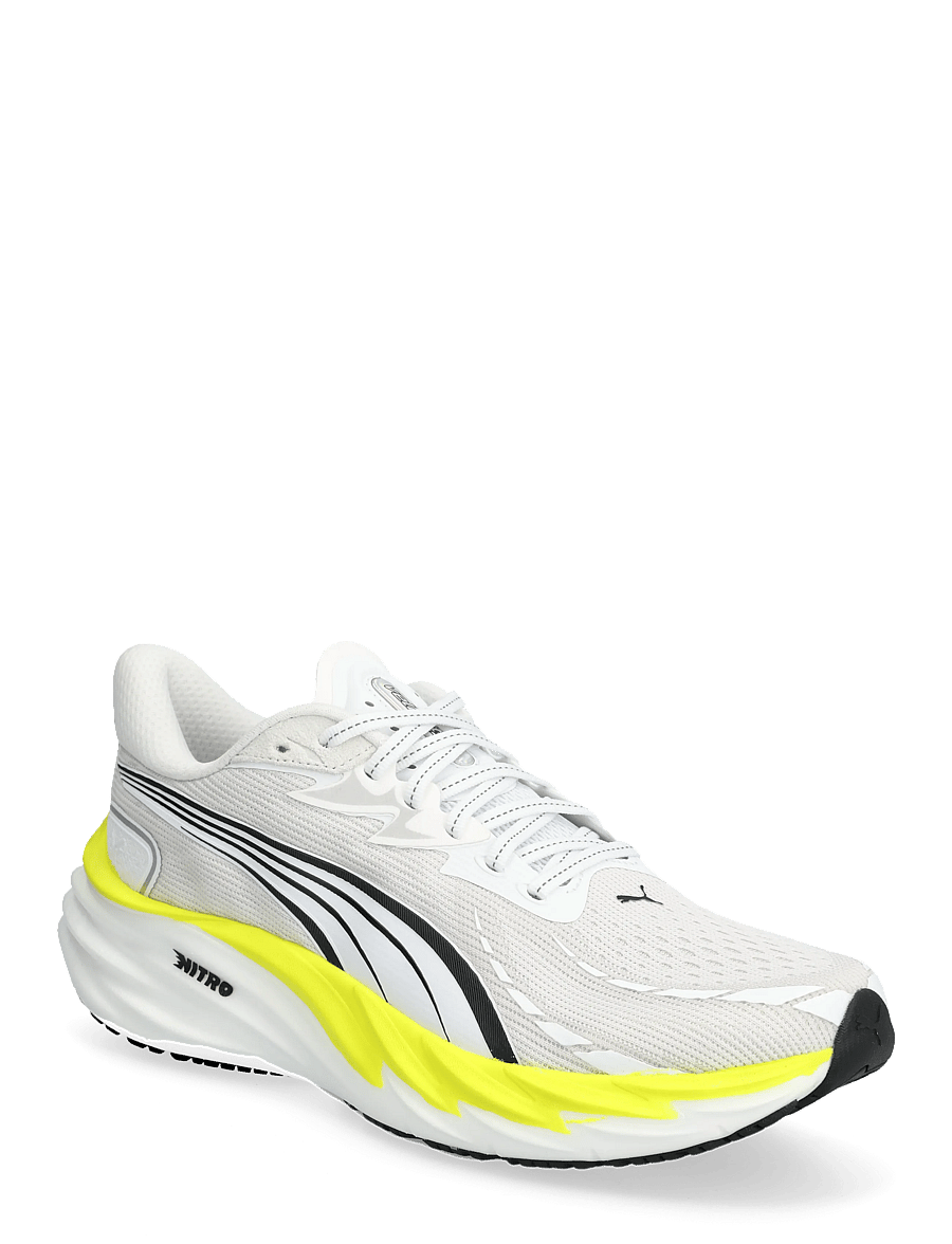 PUMA - Velocity NITRO 4 - löparskor - puma white-lux lime - 0
