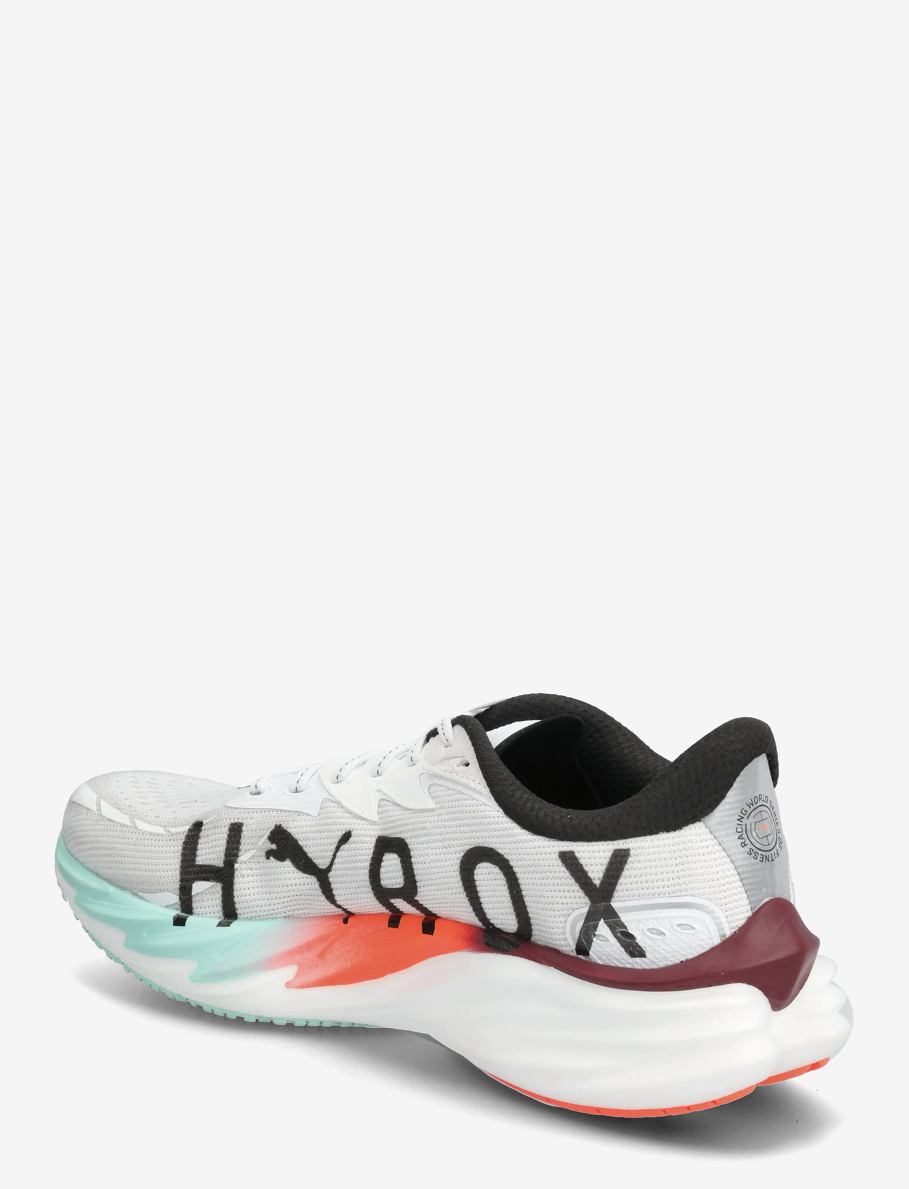 PUMA - Velocity NITRO 4 HYROX - running shoes - puma white-mint melt-glowing red - 2