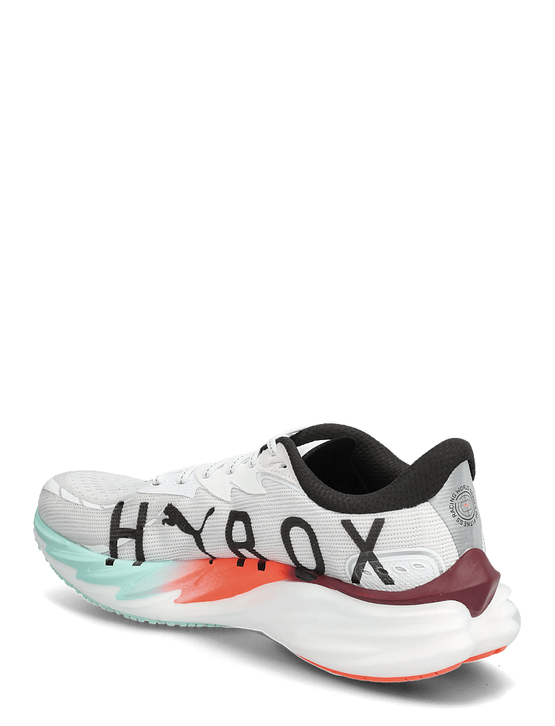 PUMA - Velocity NITRO 4 HYROX - laufschuhe - puma white-mint melt-glowing red - 2