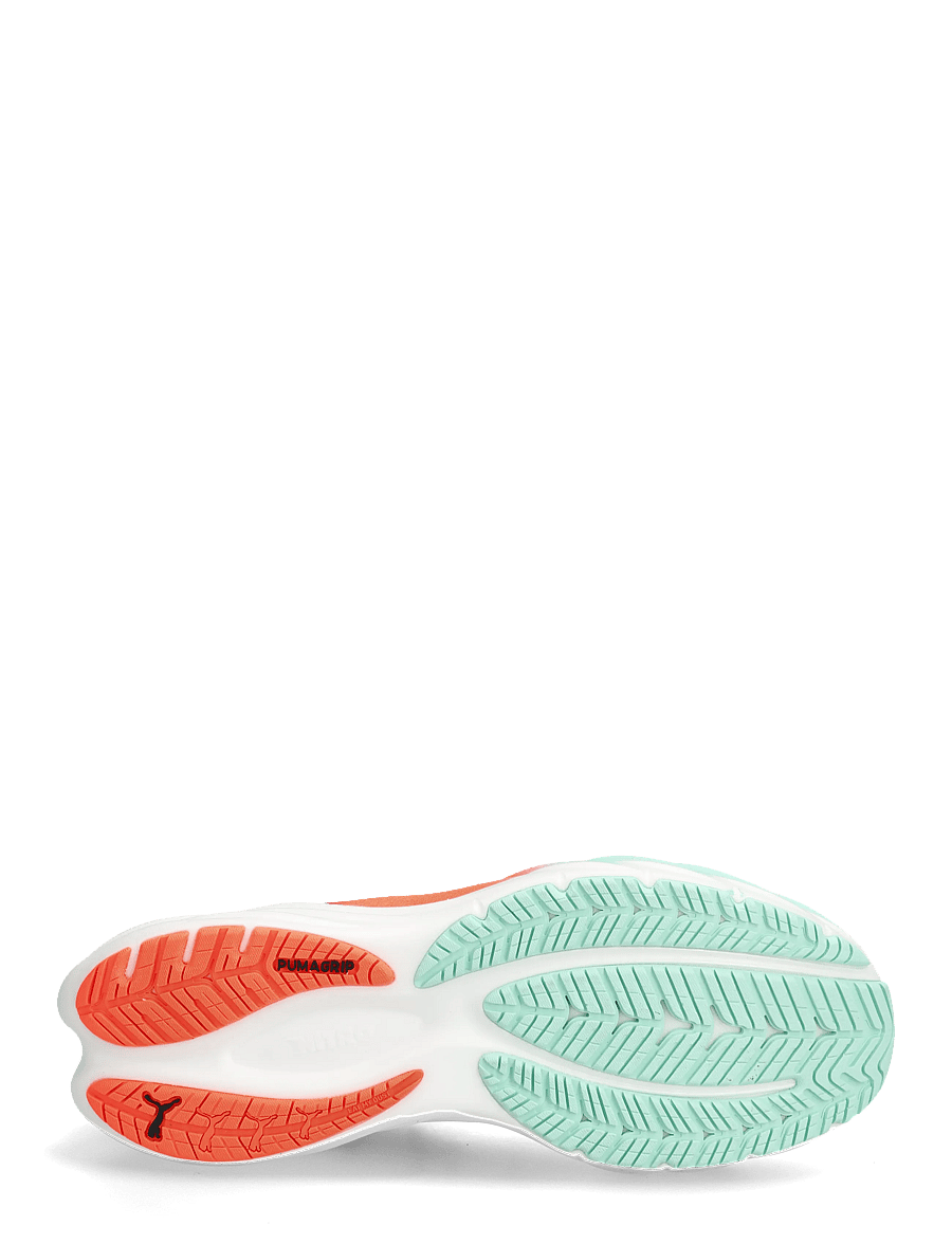 PUMA - Velocity NITRO 4 HYROX - puma white-mint melt-glowing red - 4